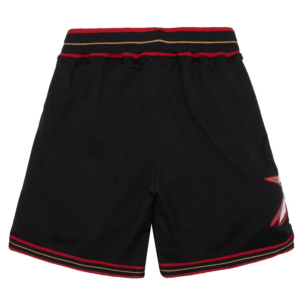 Phil. 76ers 97/98 Authentic Shorts | Black - Image 2