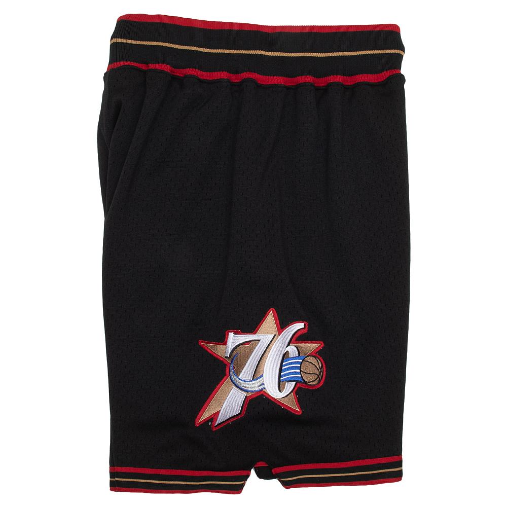 Phil. 76ers 97/98 Authentic Shorts | Black - Image 5