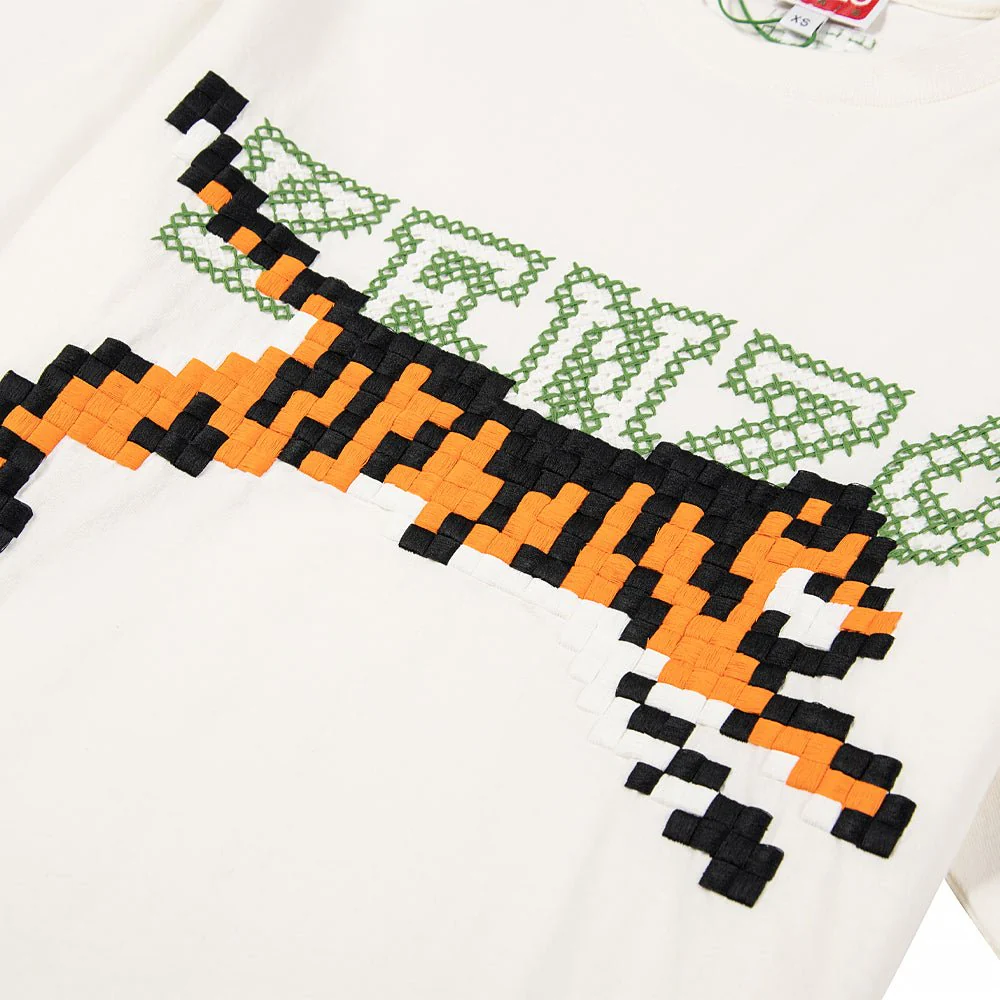 Pixel Oversized Tee | Off White - Image 3