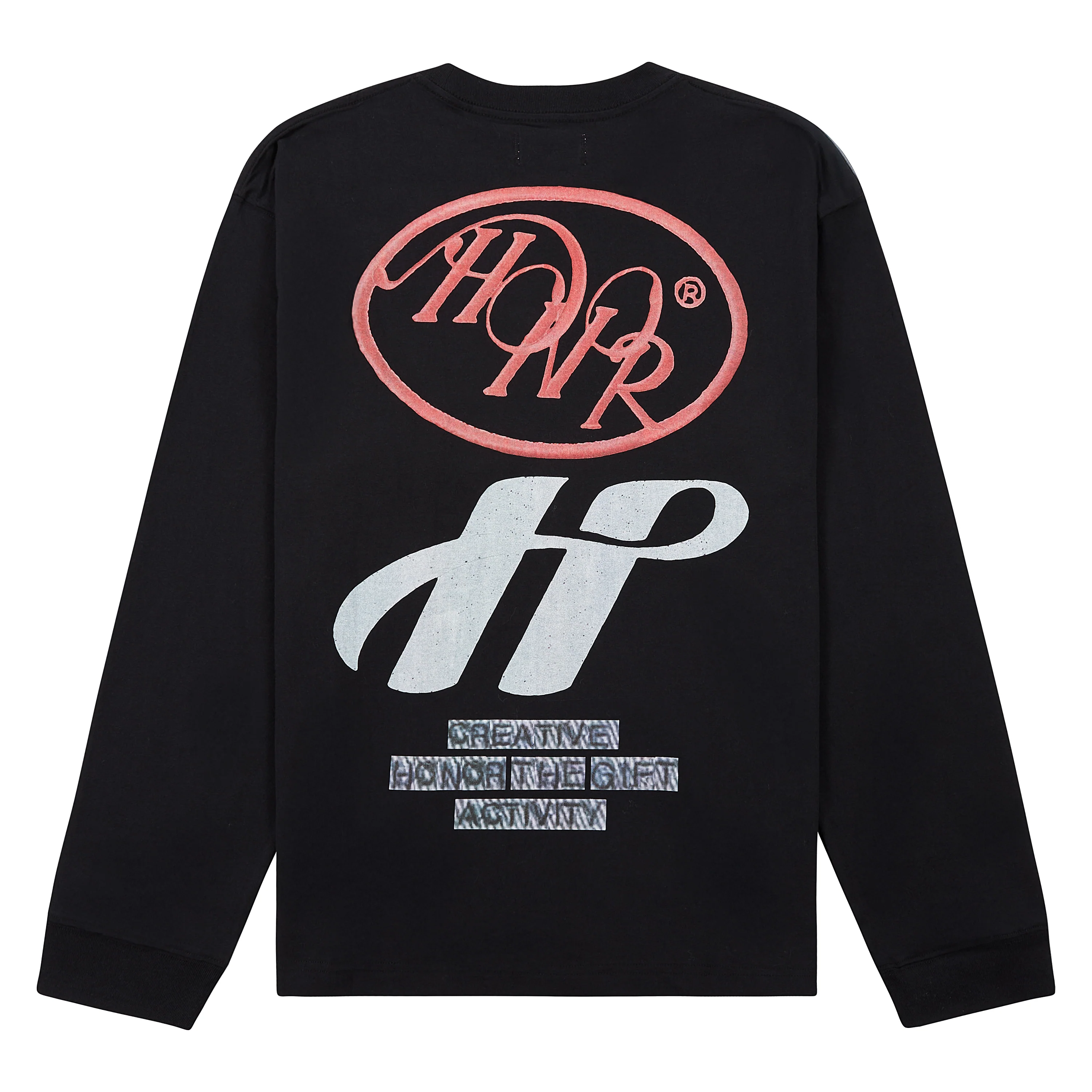 Pop Art L/S Tee | Black - Image 4