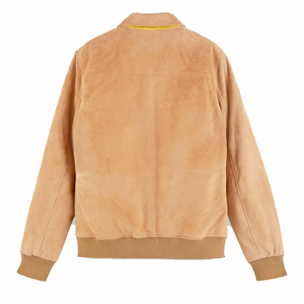 Pure Suede Bomber Jacket - Image 2