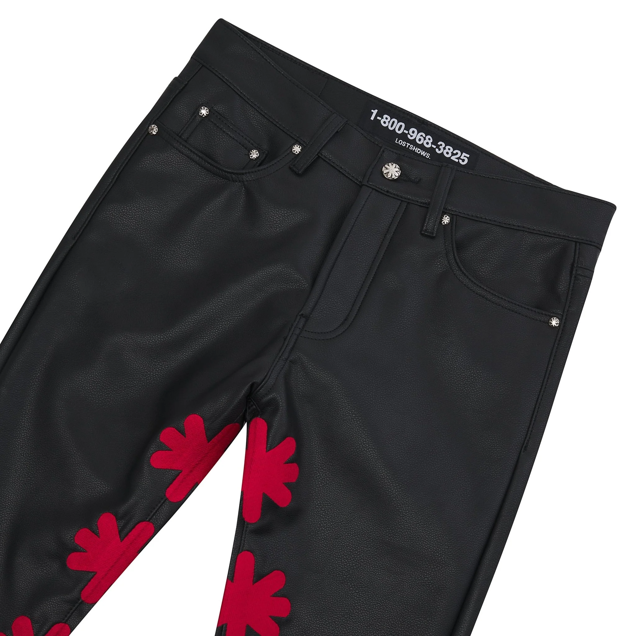 Red Leather Pant - Image 2