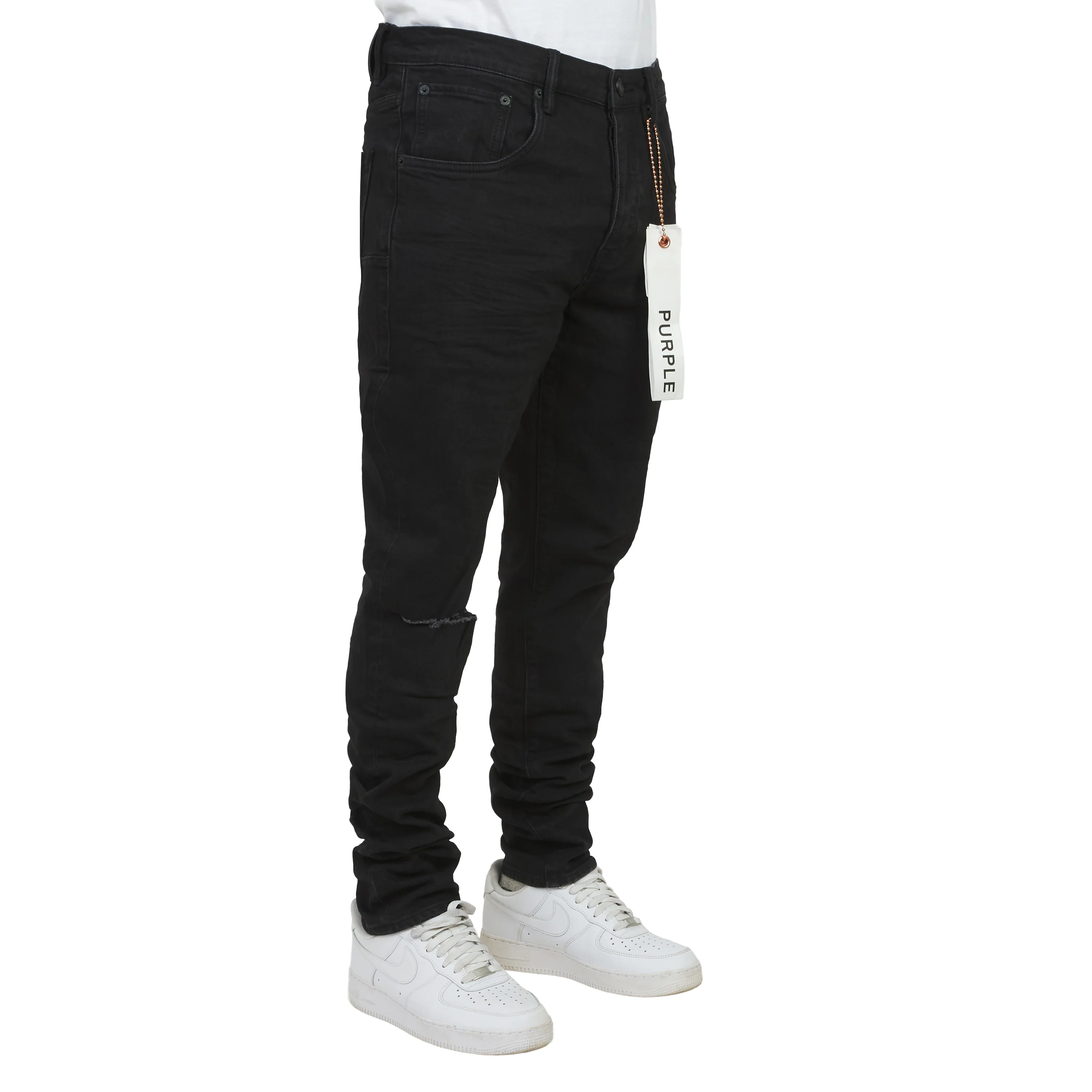 Rinse Knee Slit Denim - Image 2