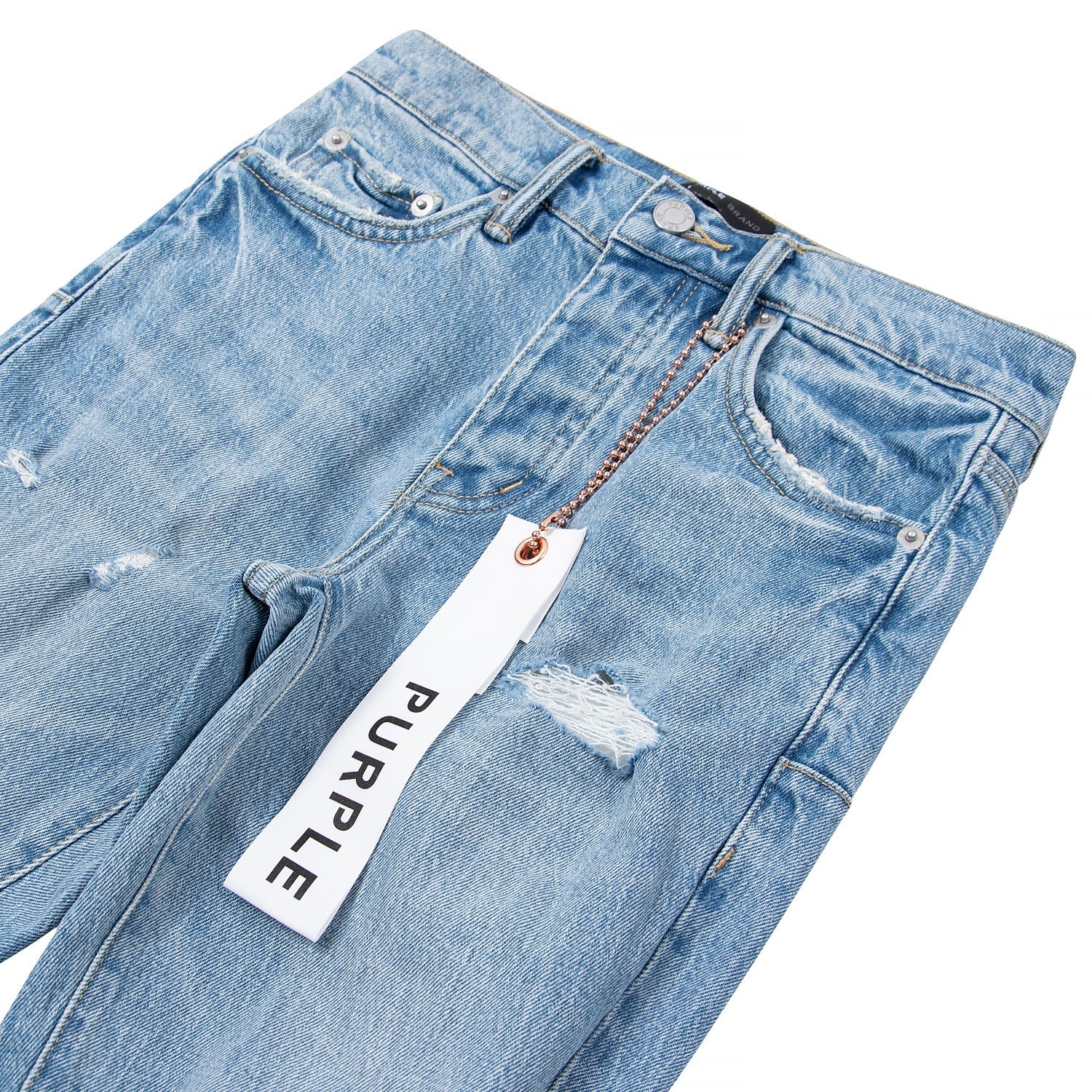 Ripped Flared Denim - Image 2
