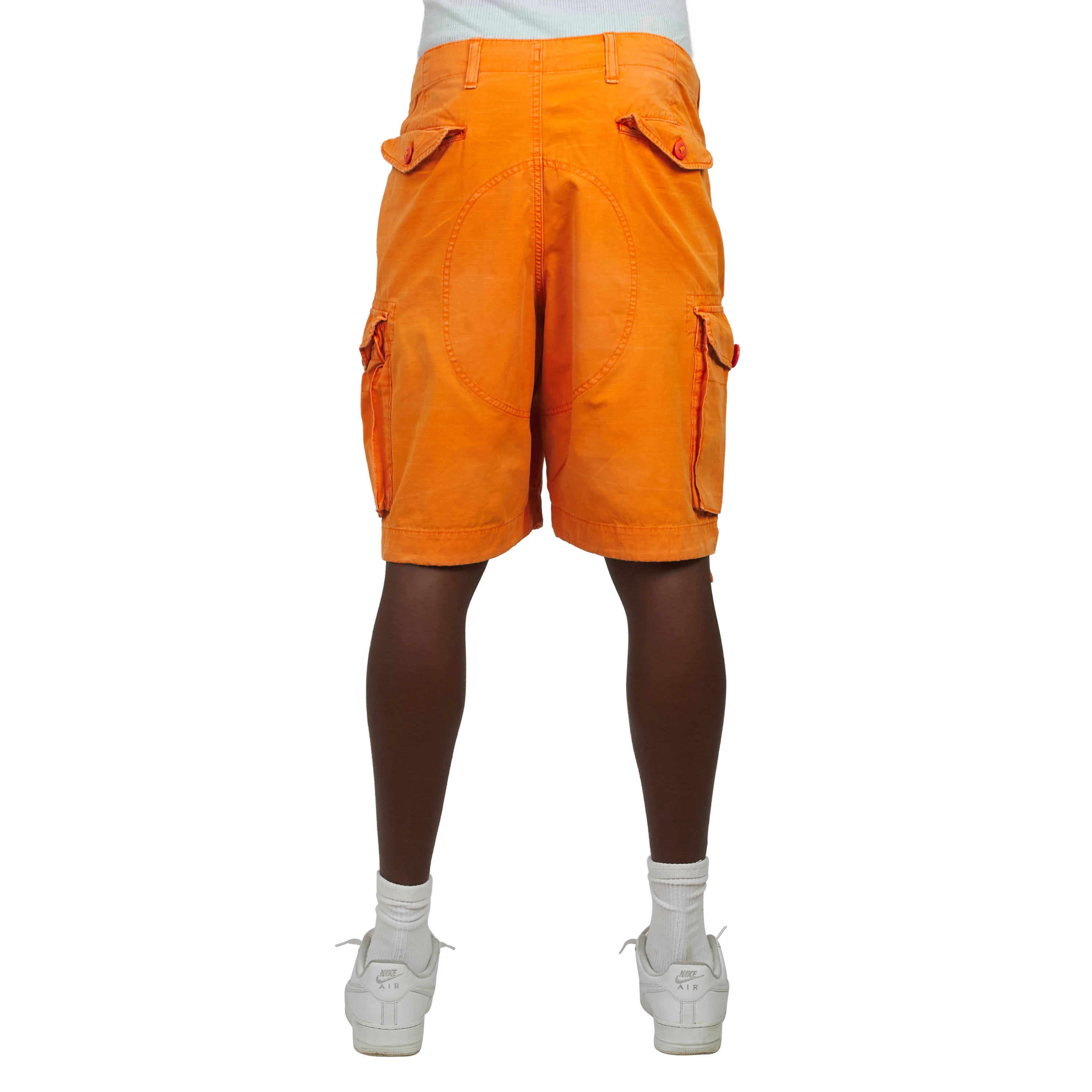 Ripstop Cargo Short | Washed Optic Orange - Image 4