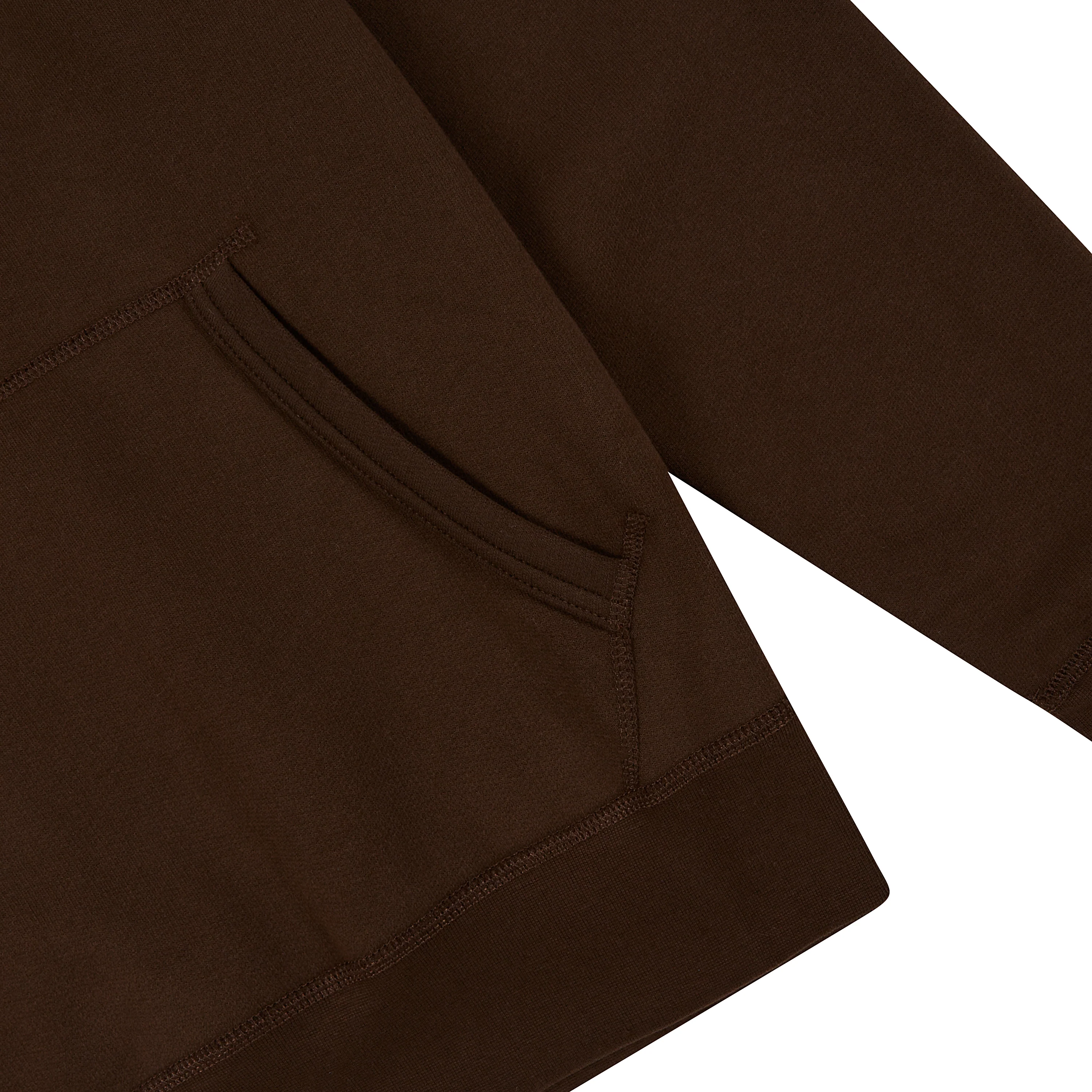 RL Fleece Pullover Hoodie | Nutmeg Brown - Image 4