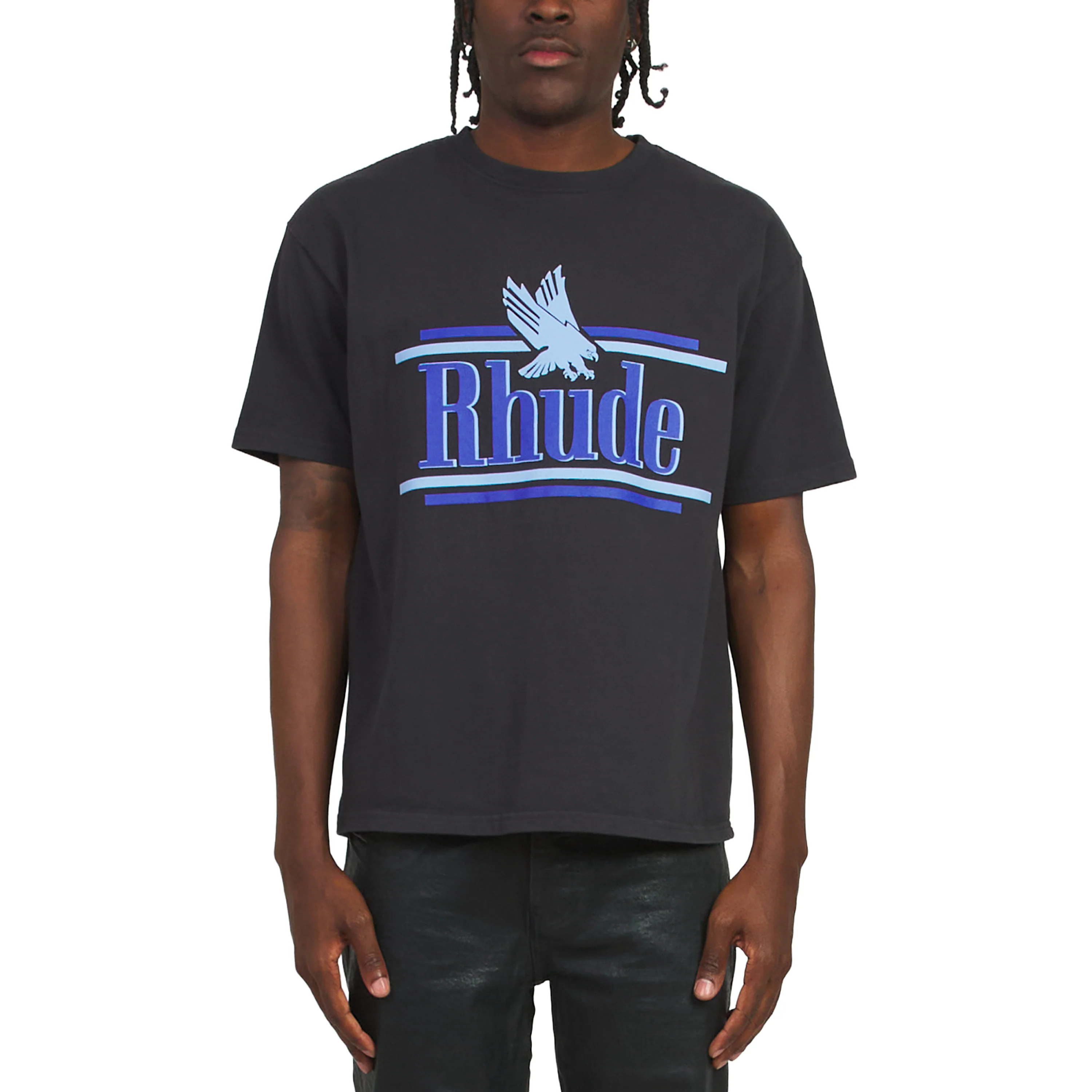 Rossa Tee | Vintage Black/Blue - Image 3