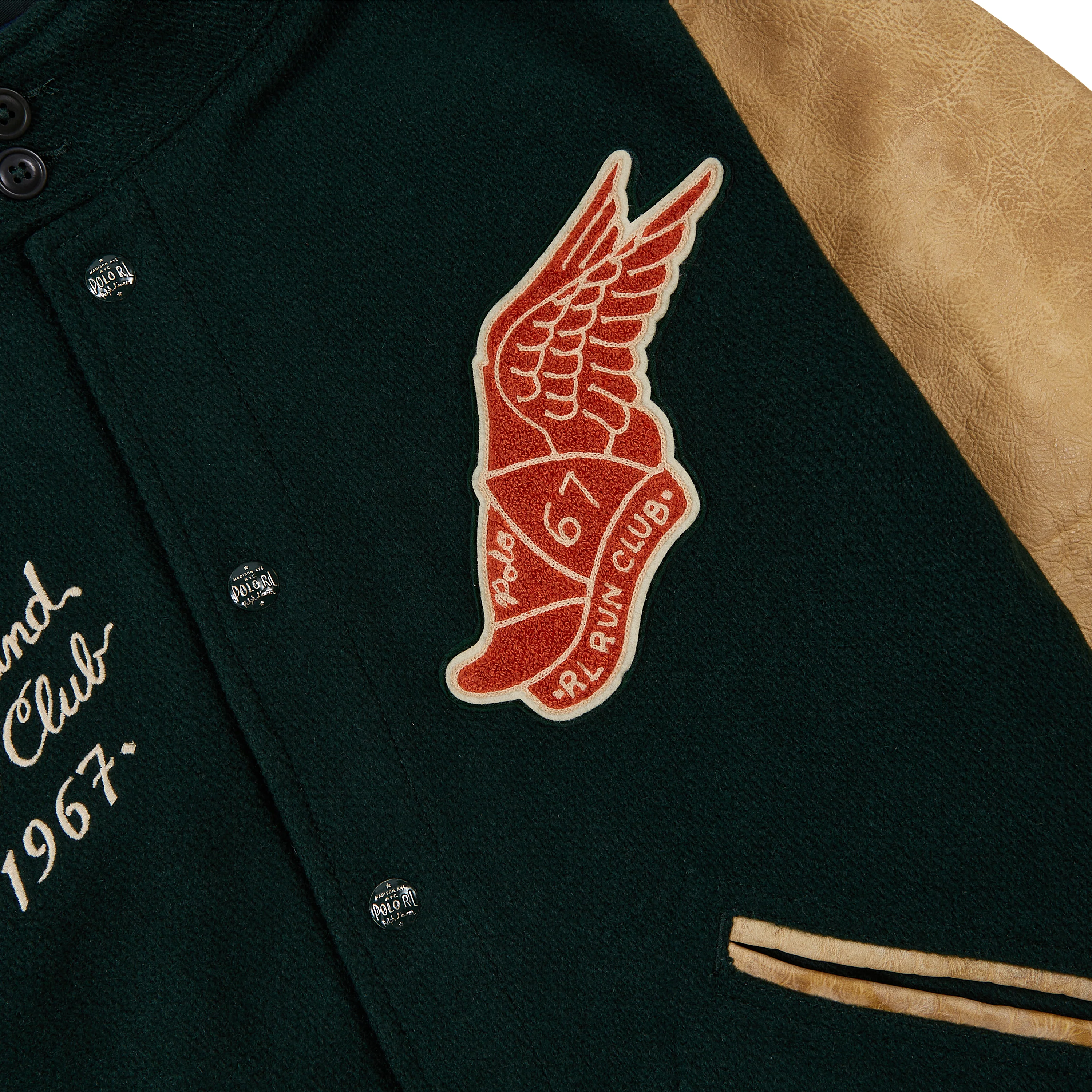 Run Club Varsity Jacket - Image 6