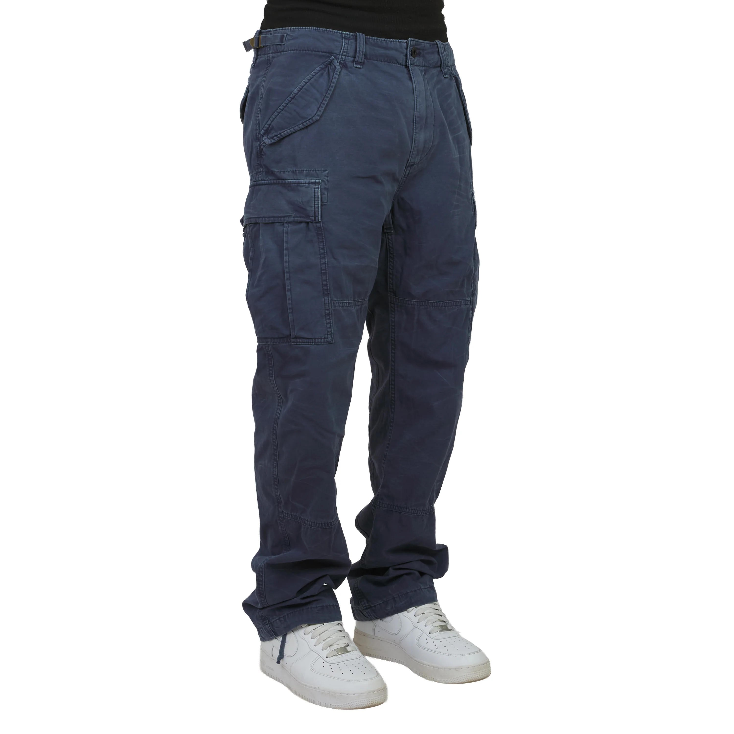 Rustic Canvas Cargo Pant | Classic Royal - Image 2