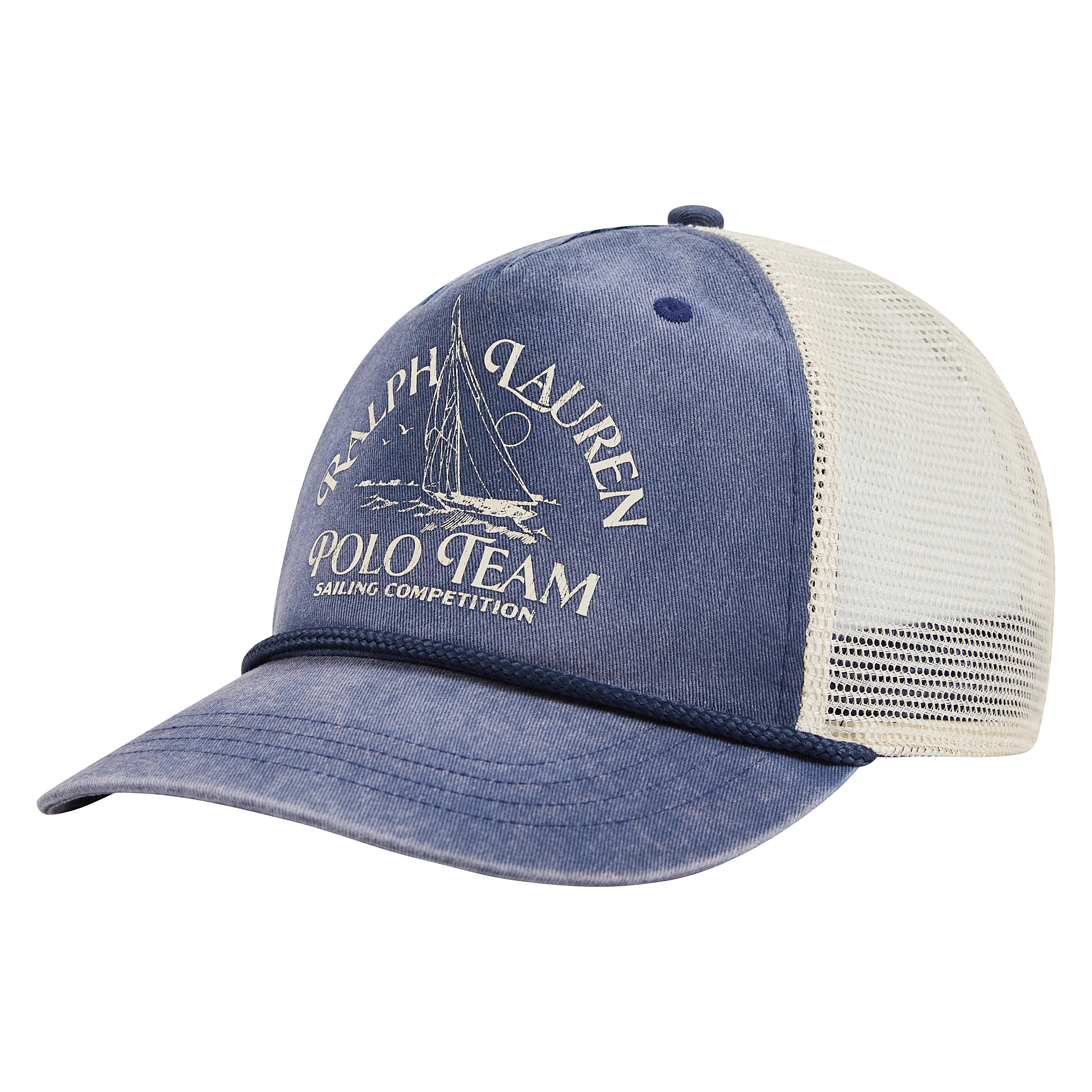 Sailing Trucker Hat | Light Navy - Image 2