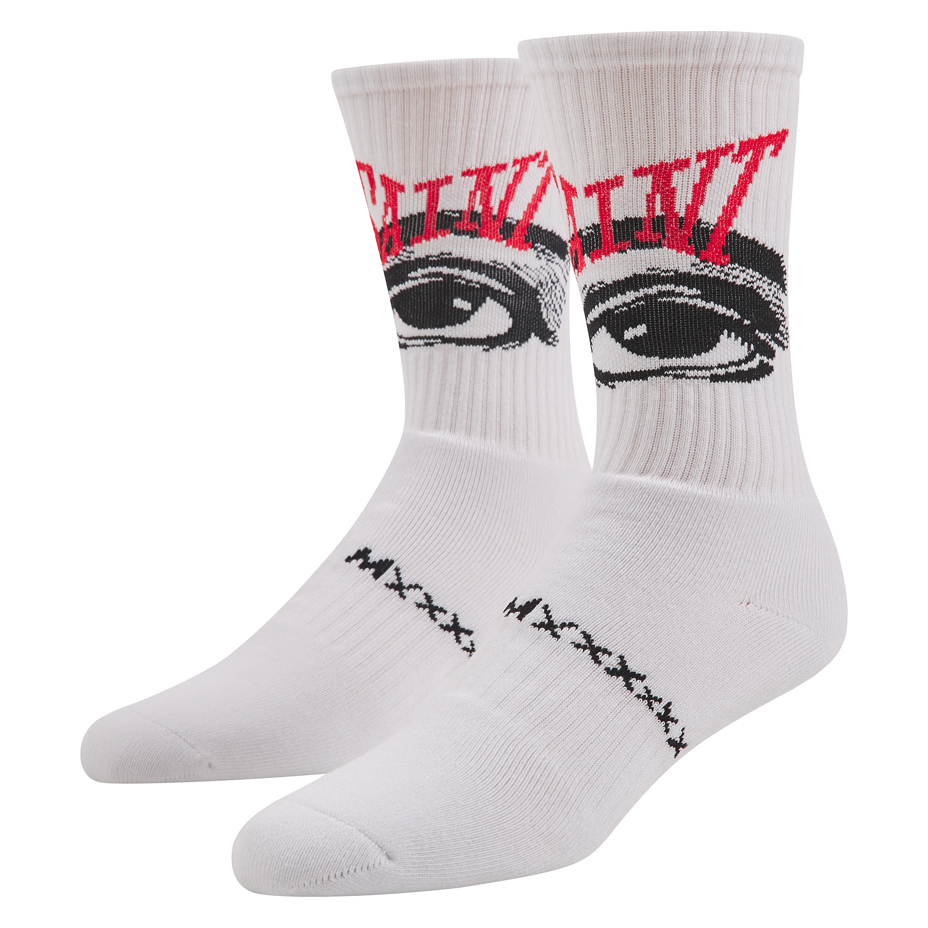 Saint Eye Sock | White