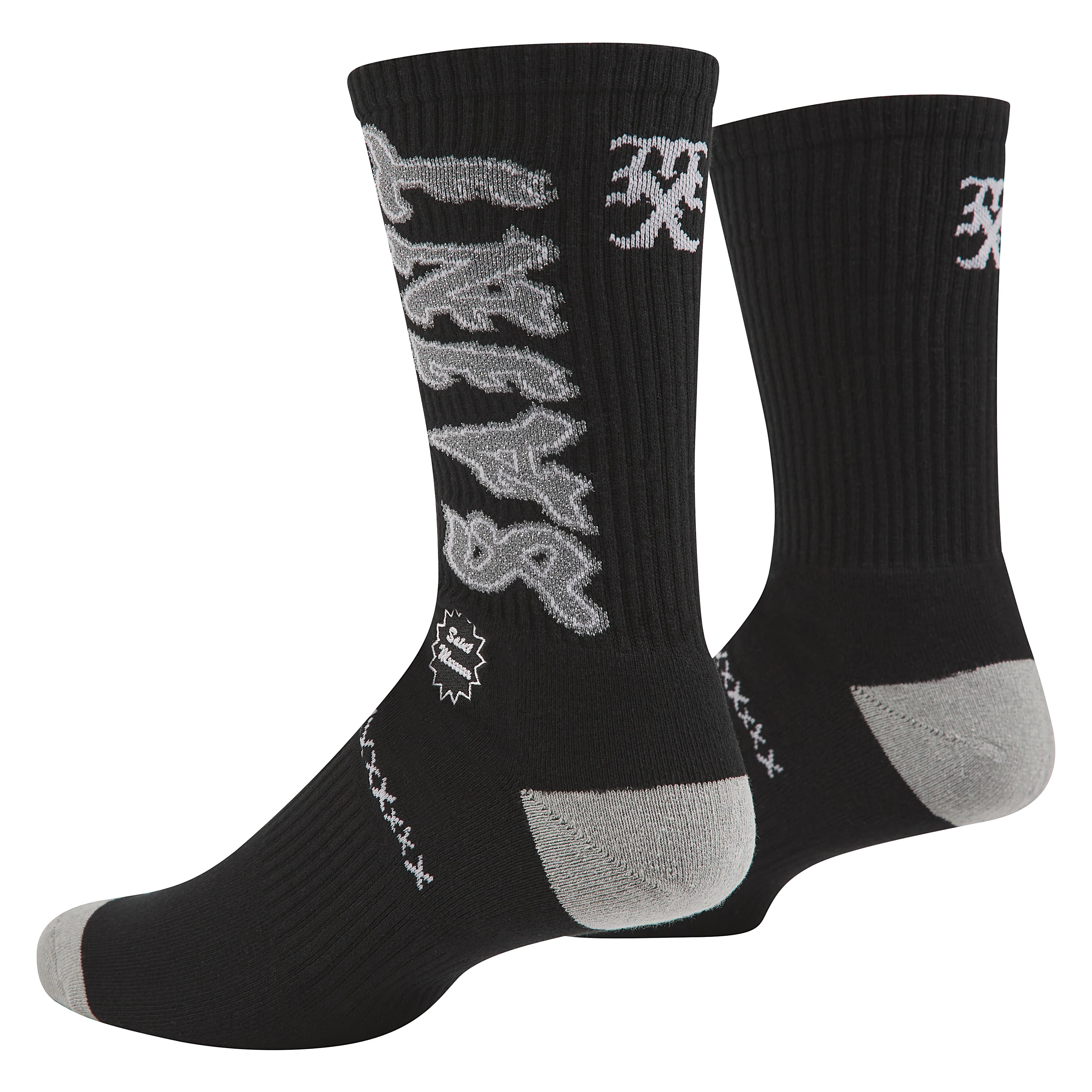 Saint Sock | Black/Grey - Image 2