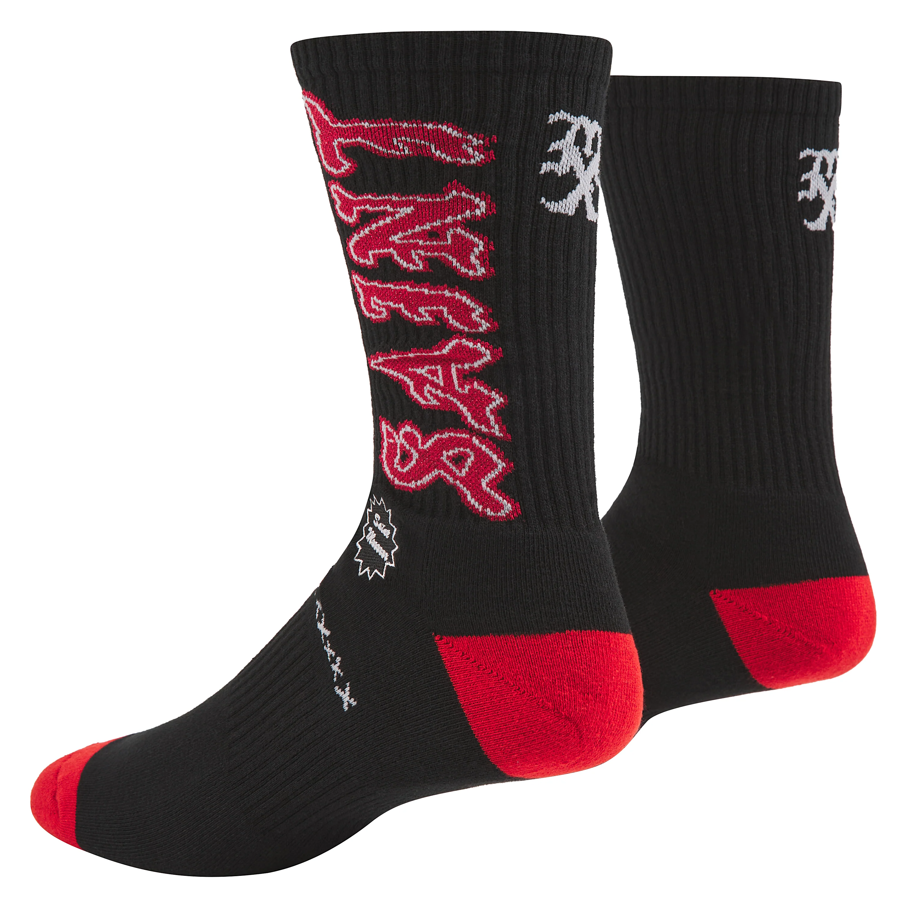 Saint Sock | Black/Red - Image 2