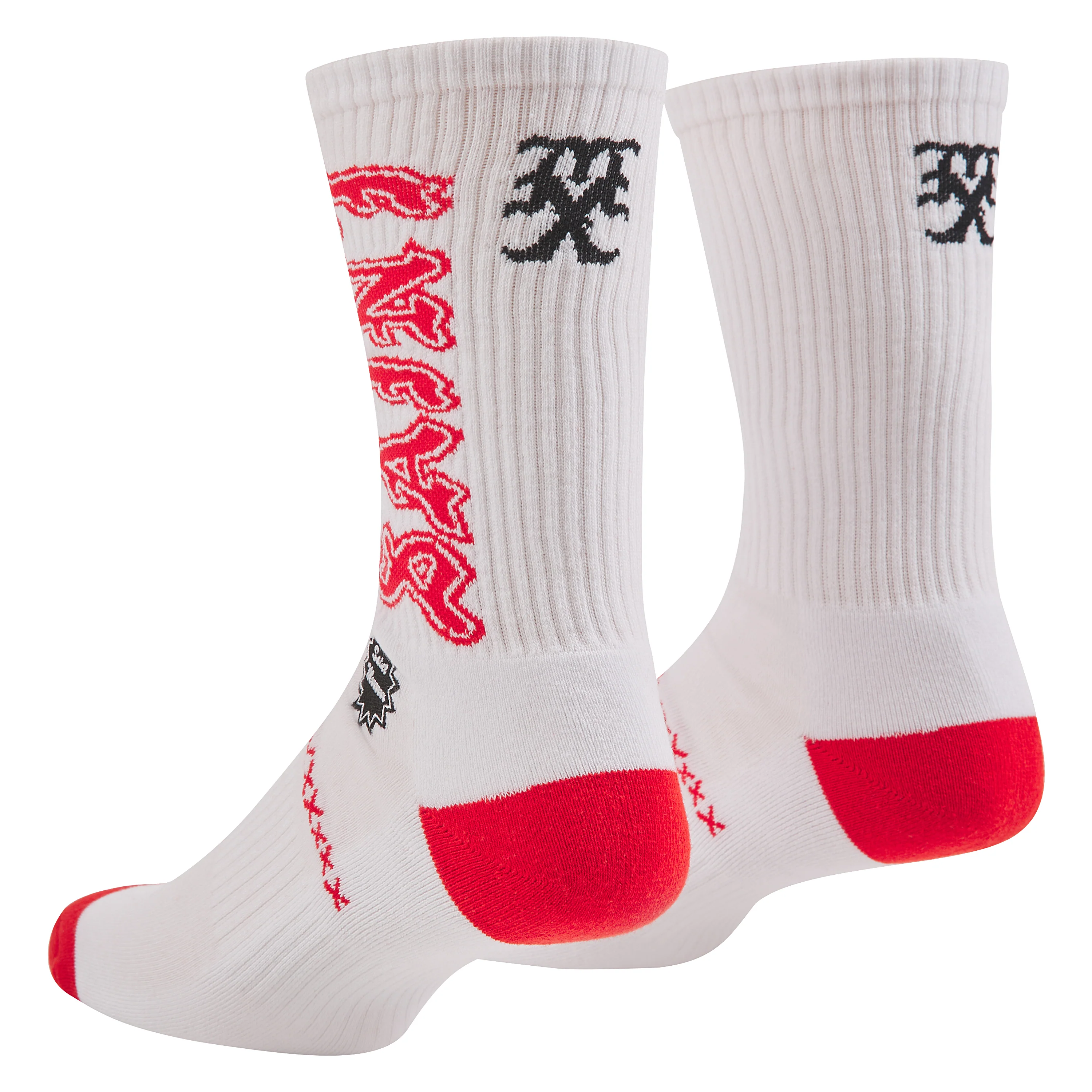 Saint Sock | White/Red - Image 2