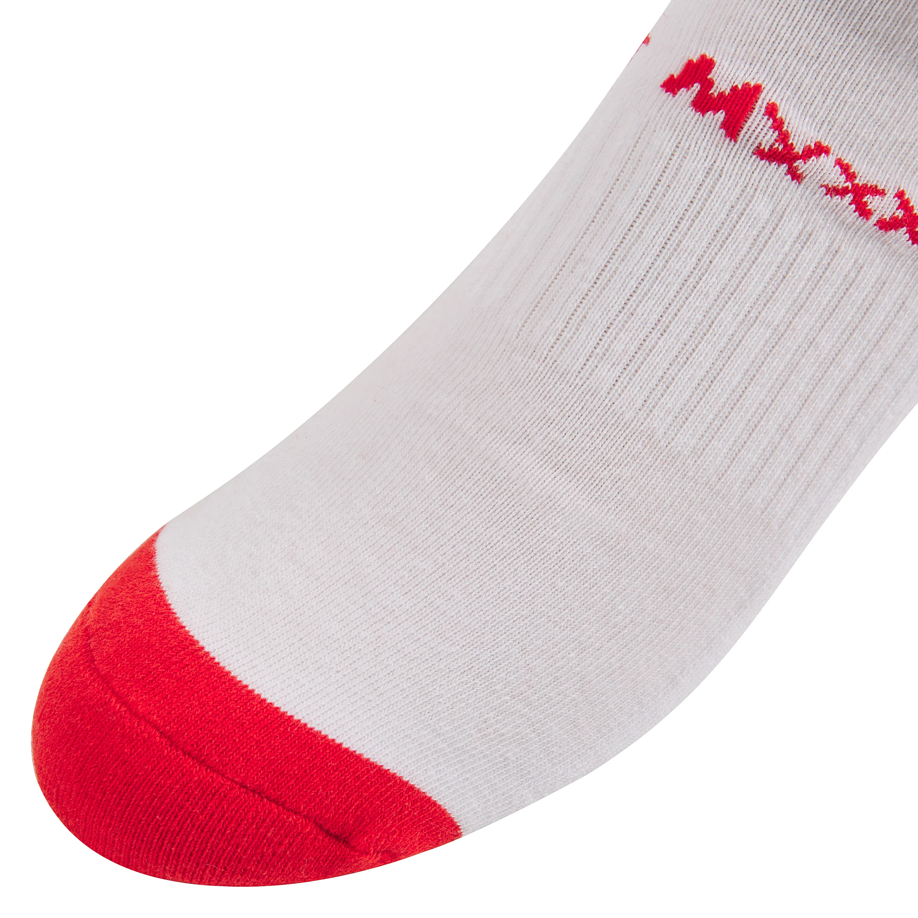 Saint Sock | White/Red - Image 4