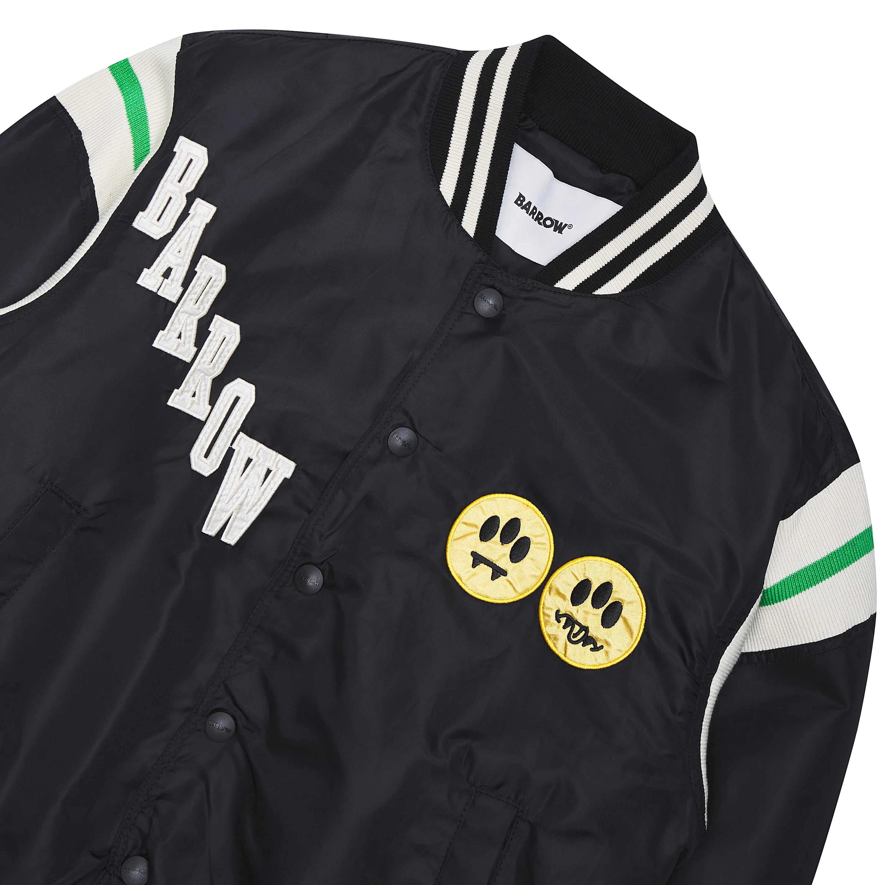 Satin Bomber Jacket | Black - Image 3