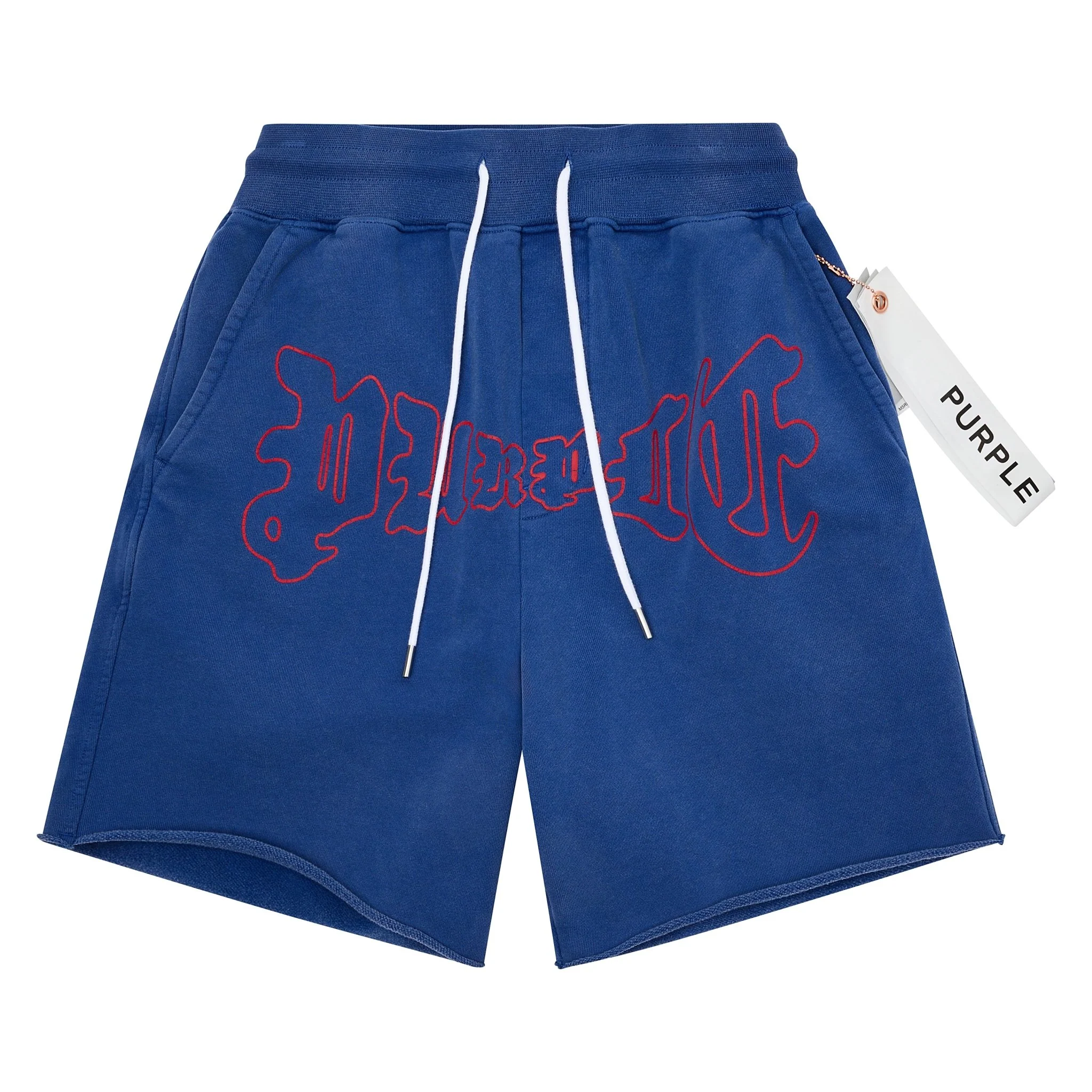 Screen Wordmark Sweatshort | Blue