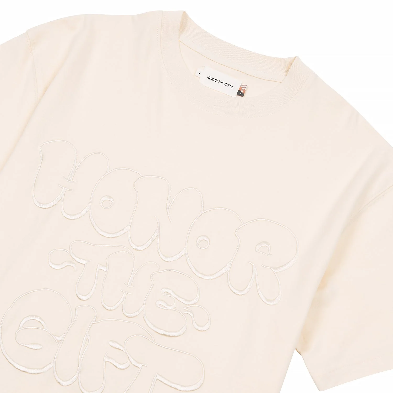 Script Tee | Bone - Image 2