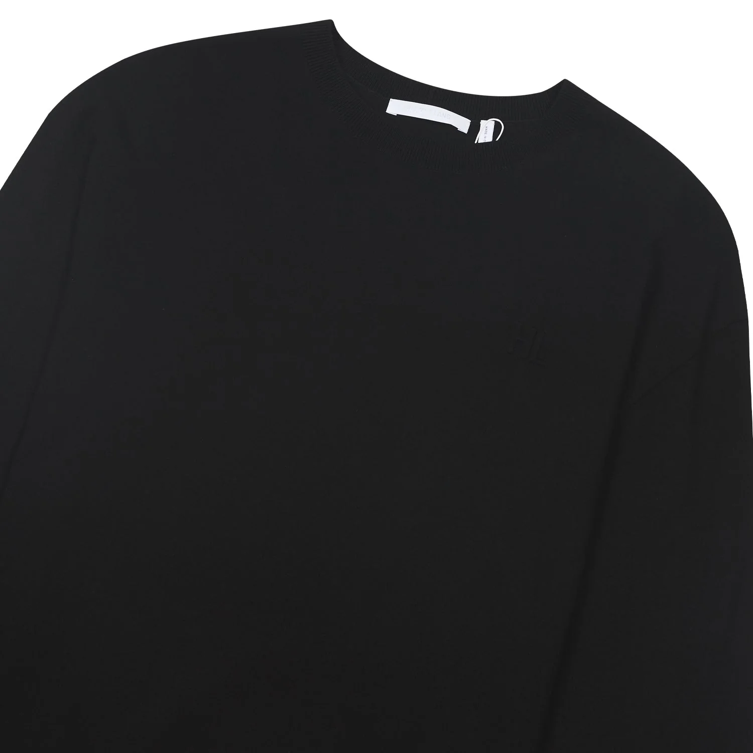 Seamed Sweater | Black - Image 2