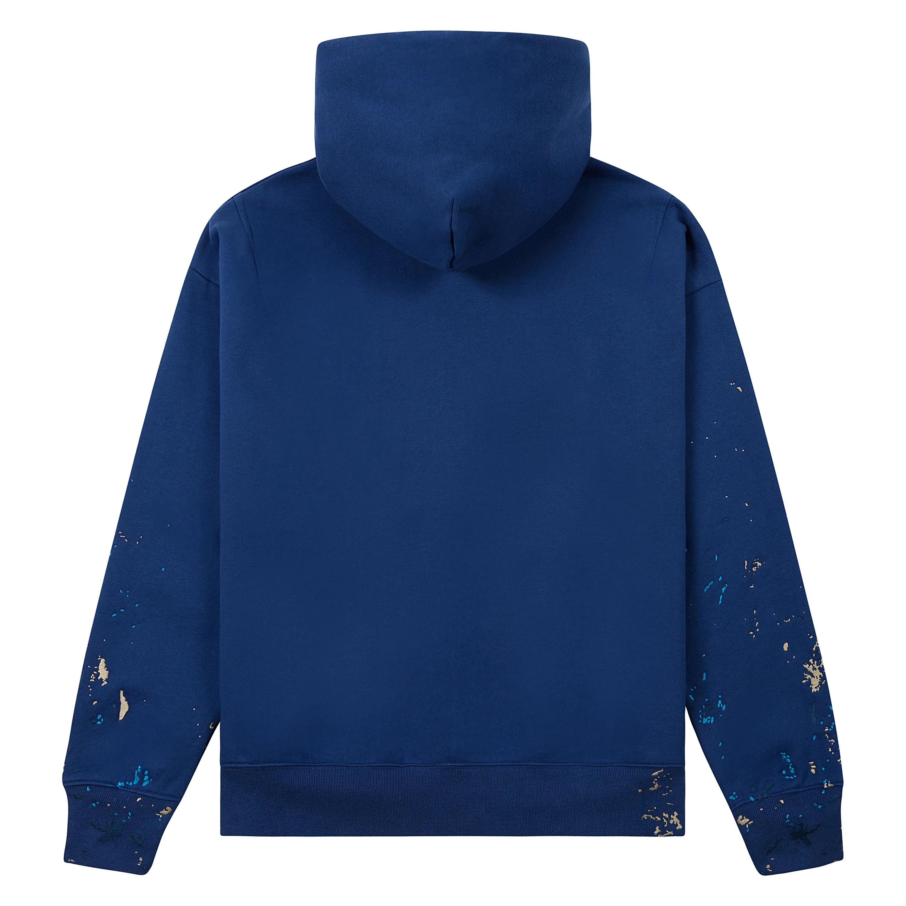 Sequin Splatter Paint Hoodie | Blue - Image 4