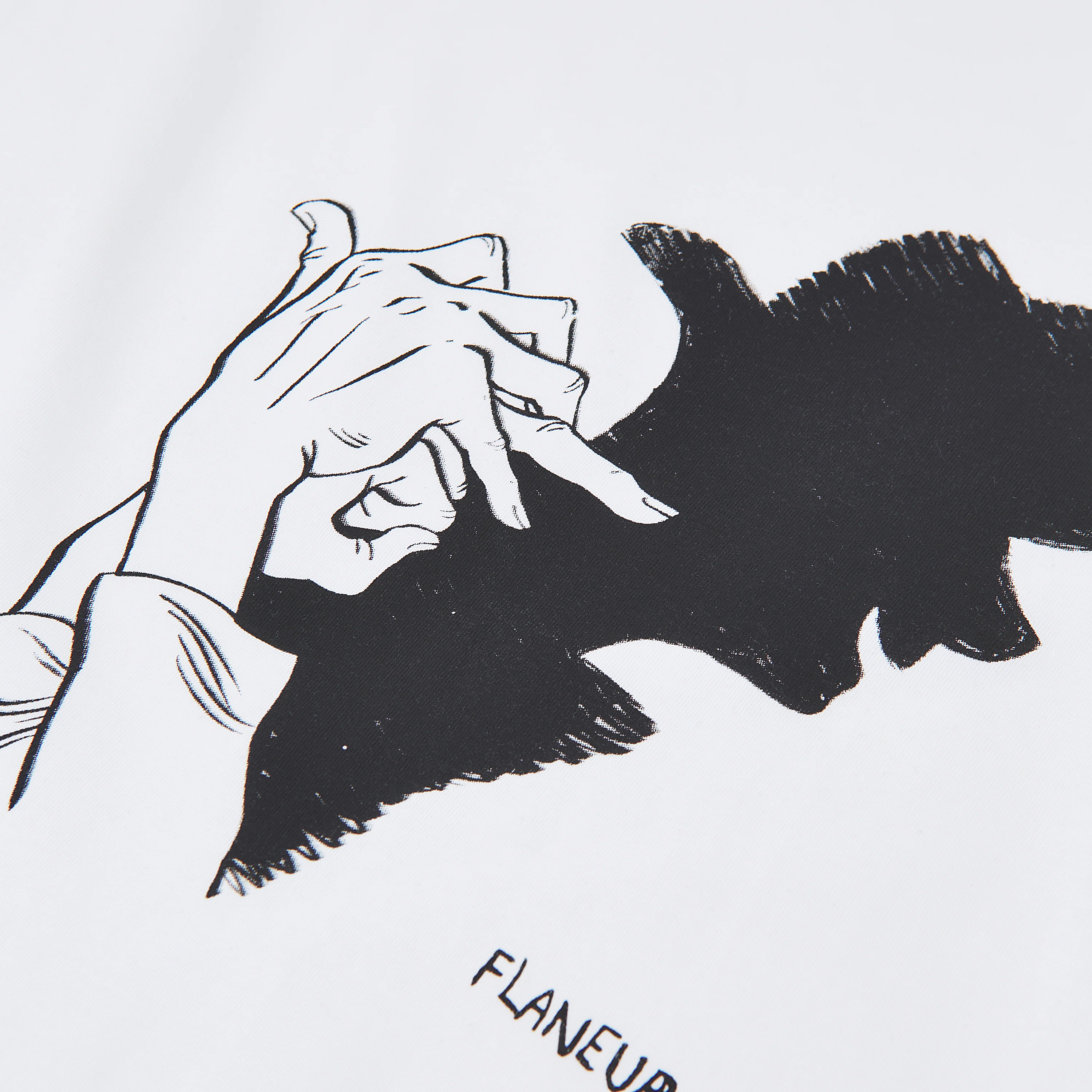 Shadow Play Tee | White - Image 3