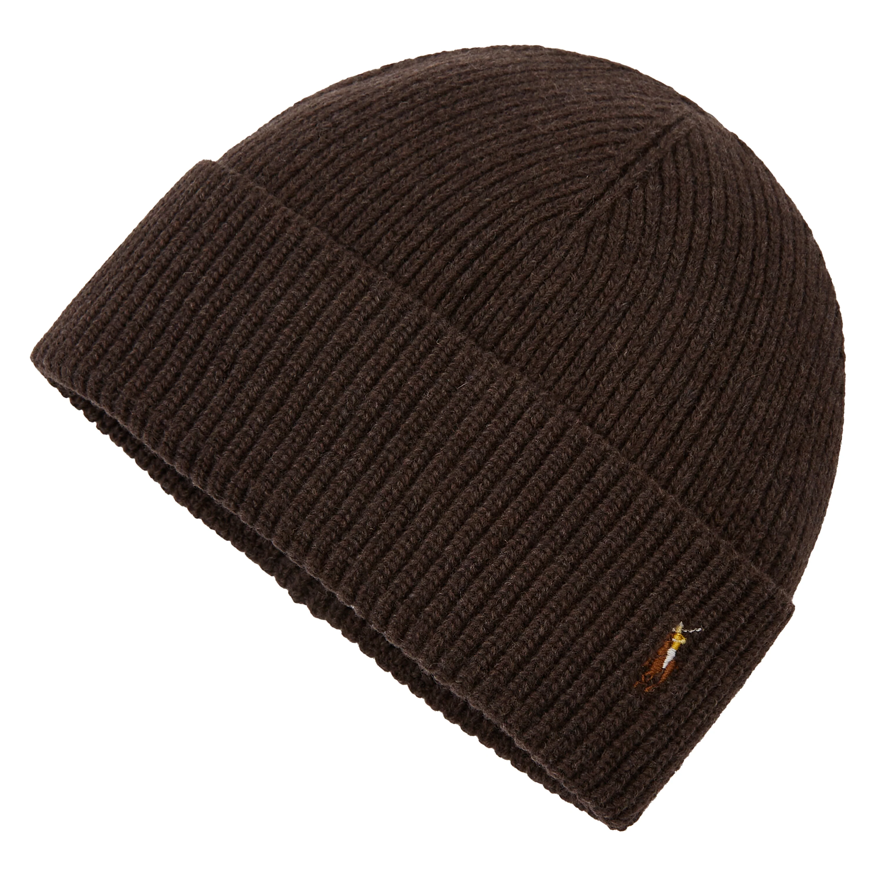 Signature Cuff Beanie | Dark Brown Heather - Image 2