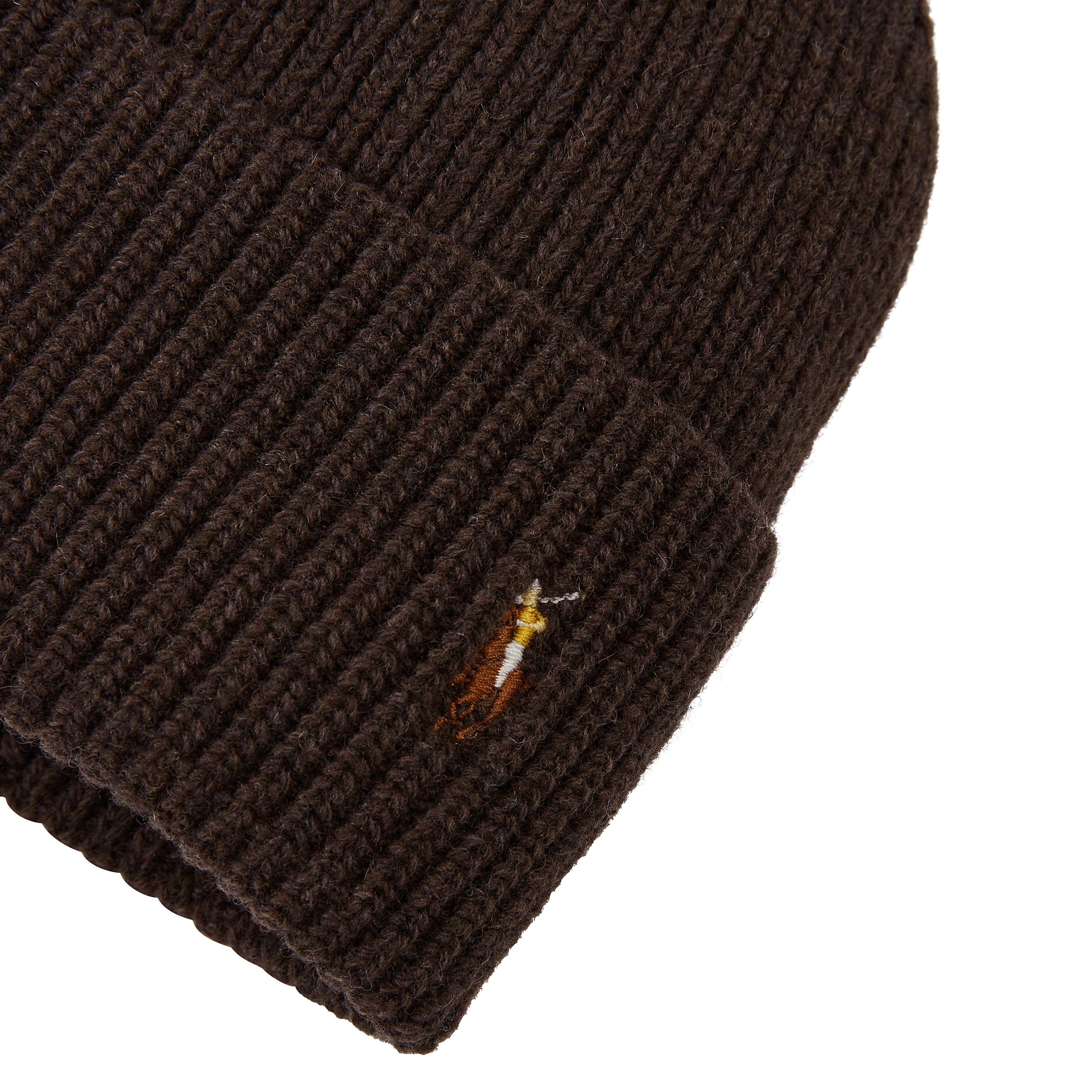 Signature Cuff Beanie | Dark Brown Heather - Image 3
