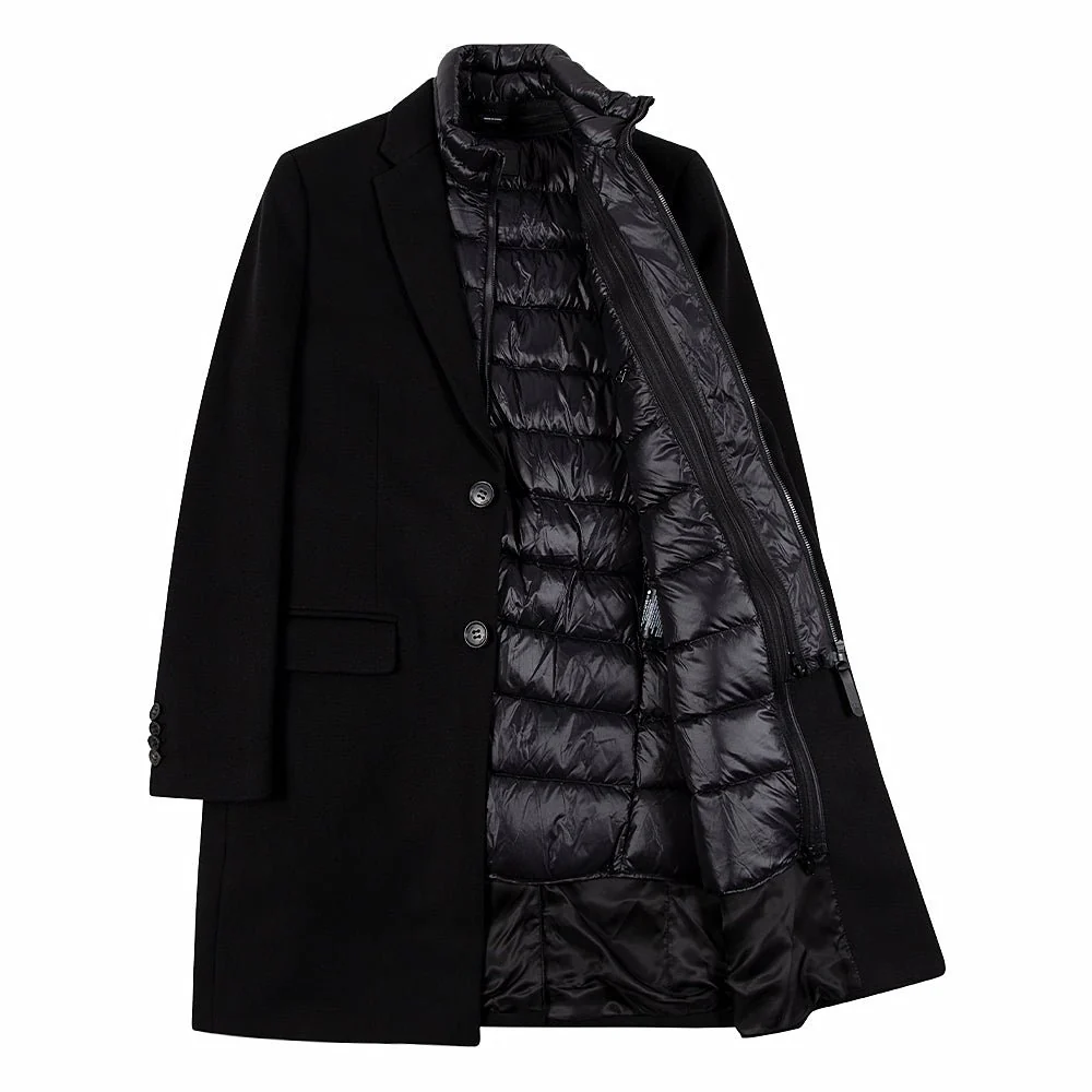 Skai Wool Jacket | Black - Image 3
