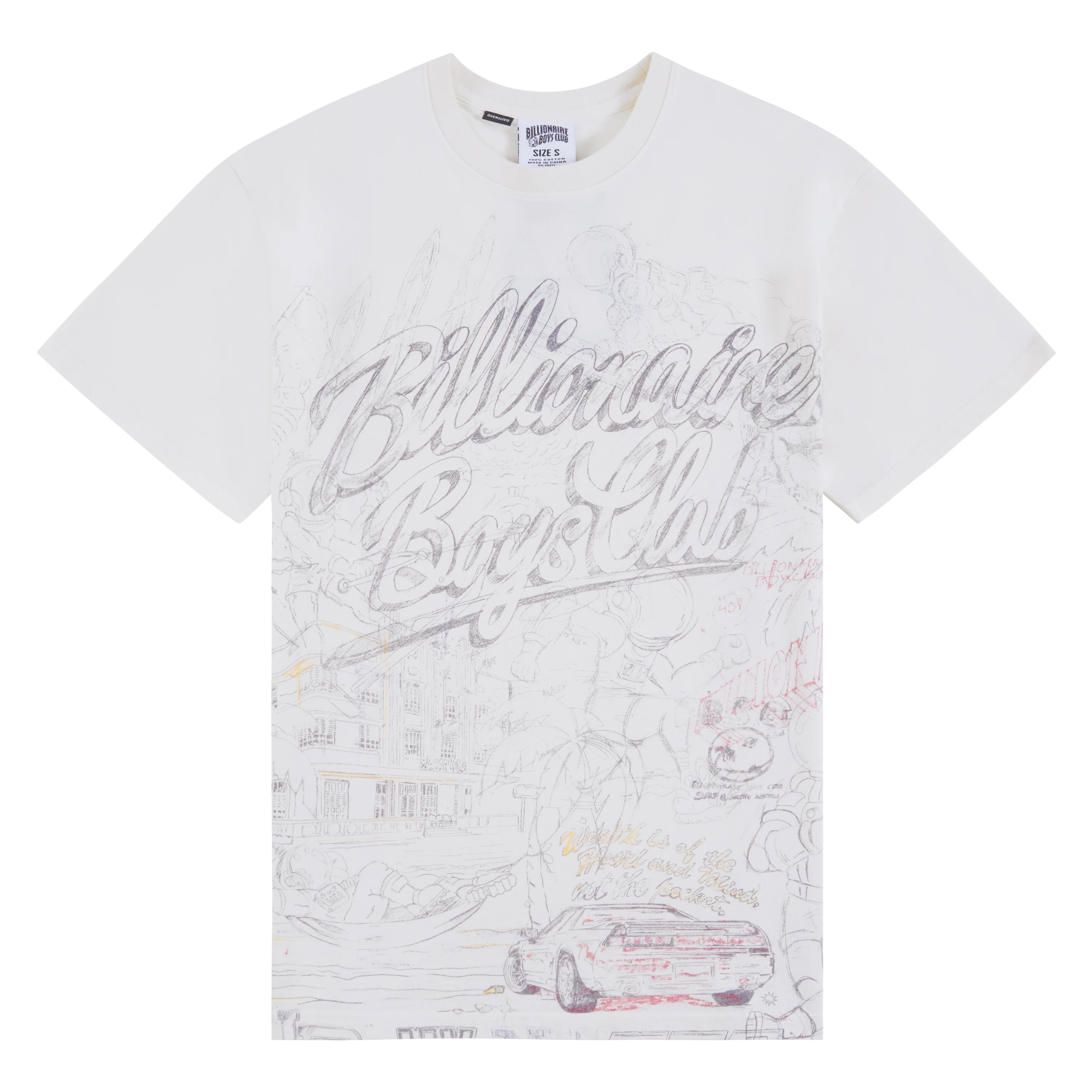 Sketch Tee | Gardenia