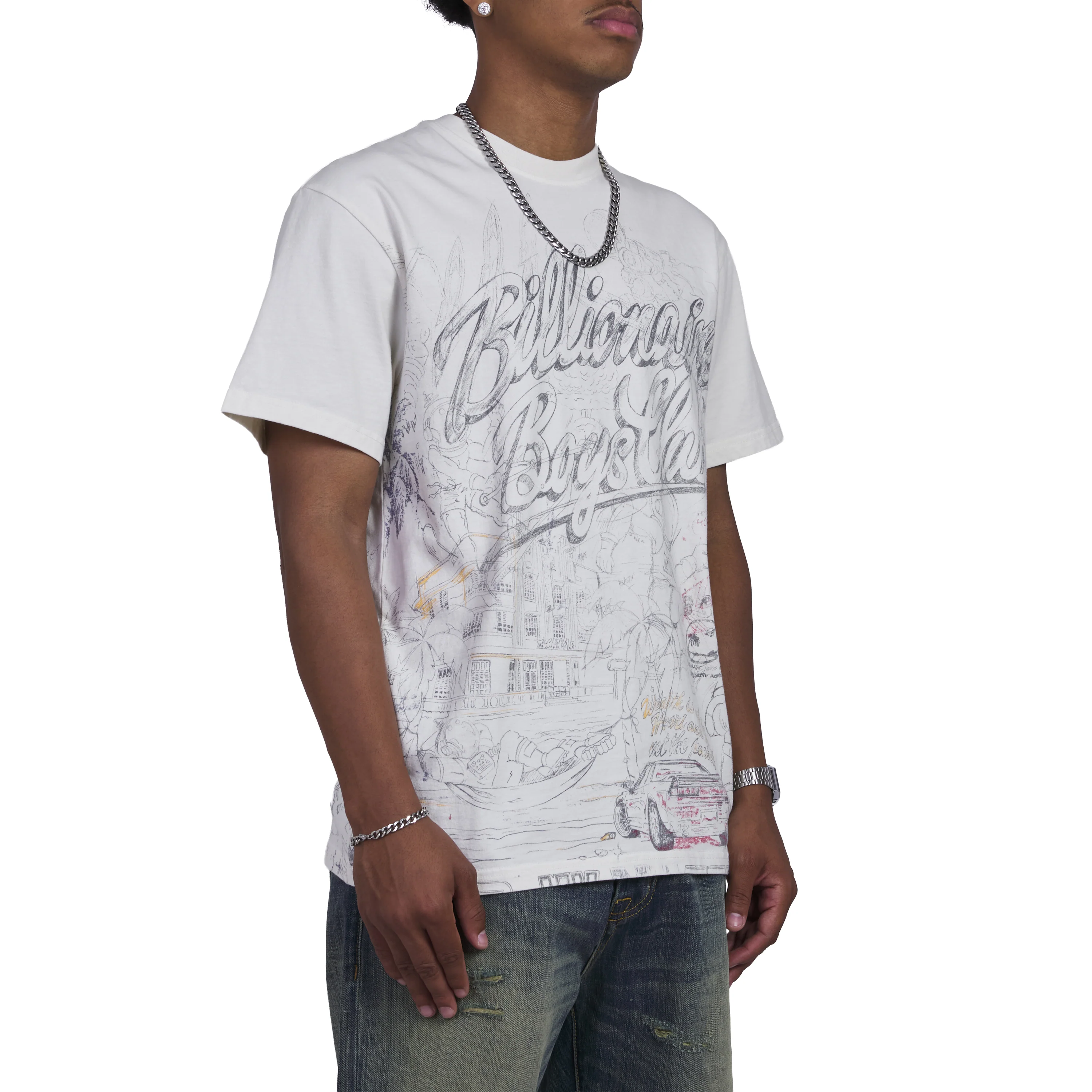 Sketch Tee | Gardenia - Image 2
