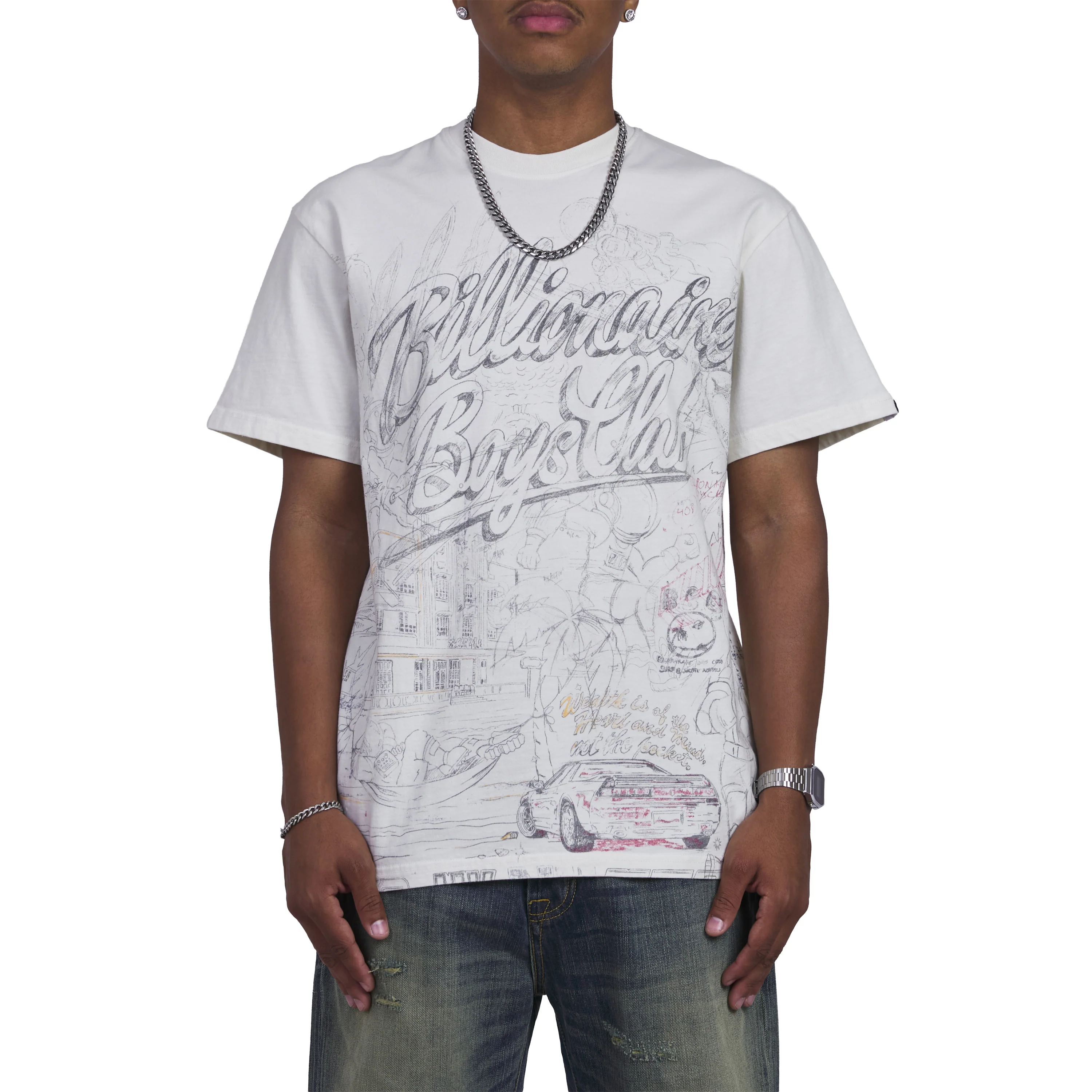 Sketch Tee | Gardenia - Image 3