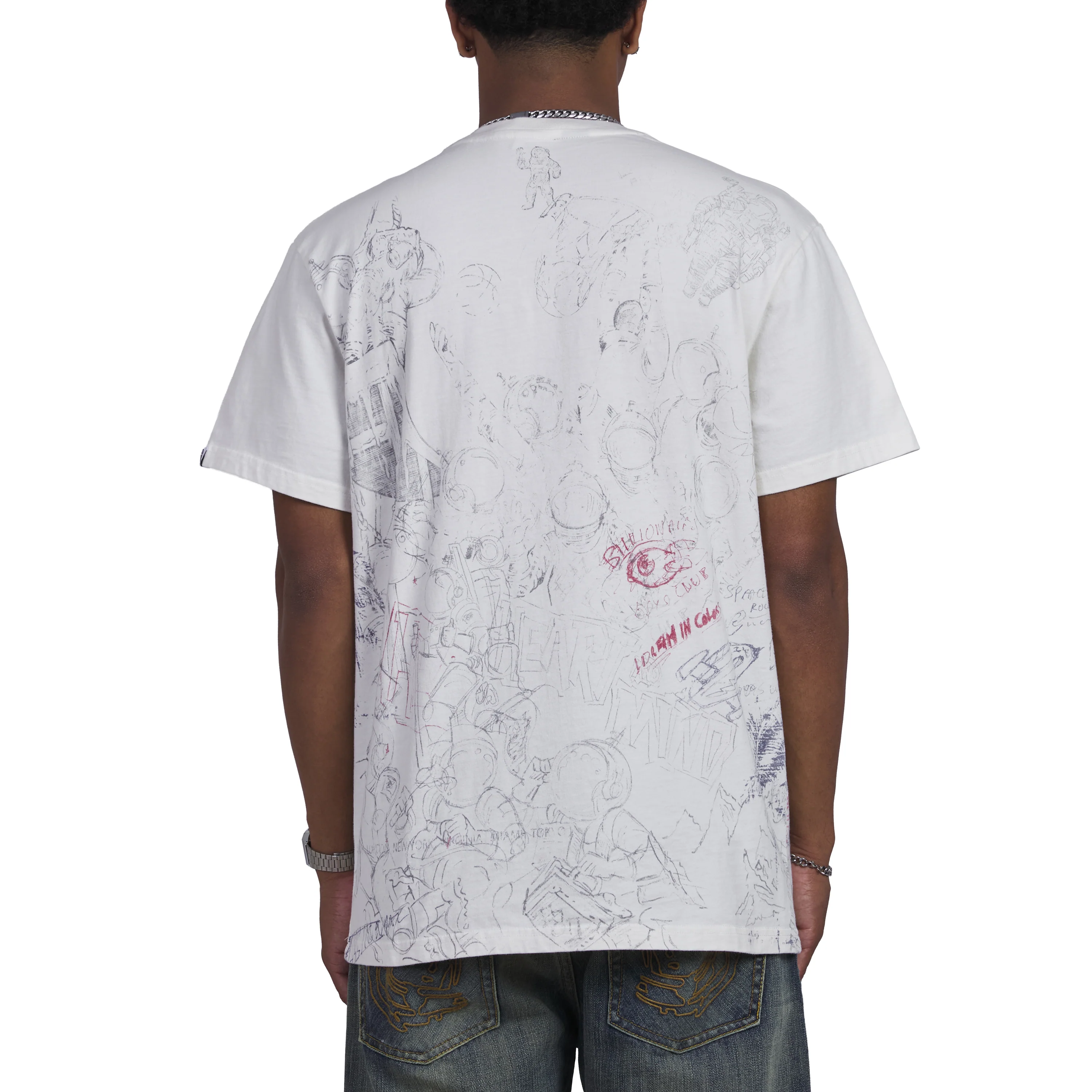 Sketch Tee | Gardenia - Image 4