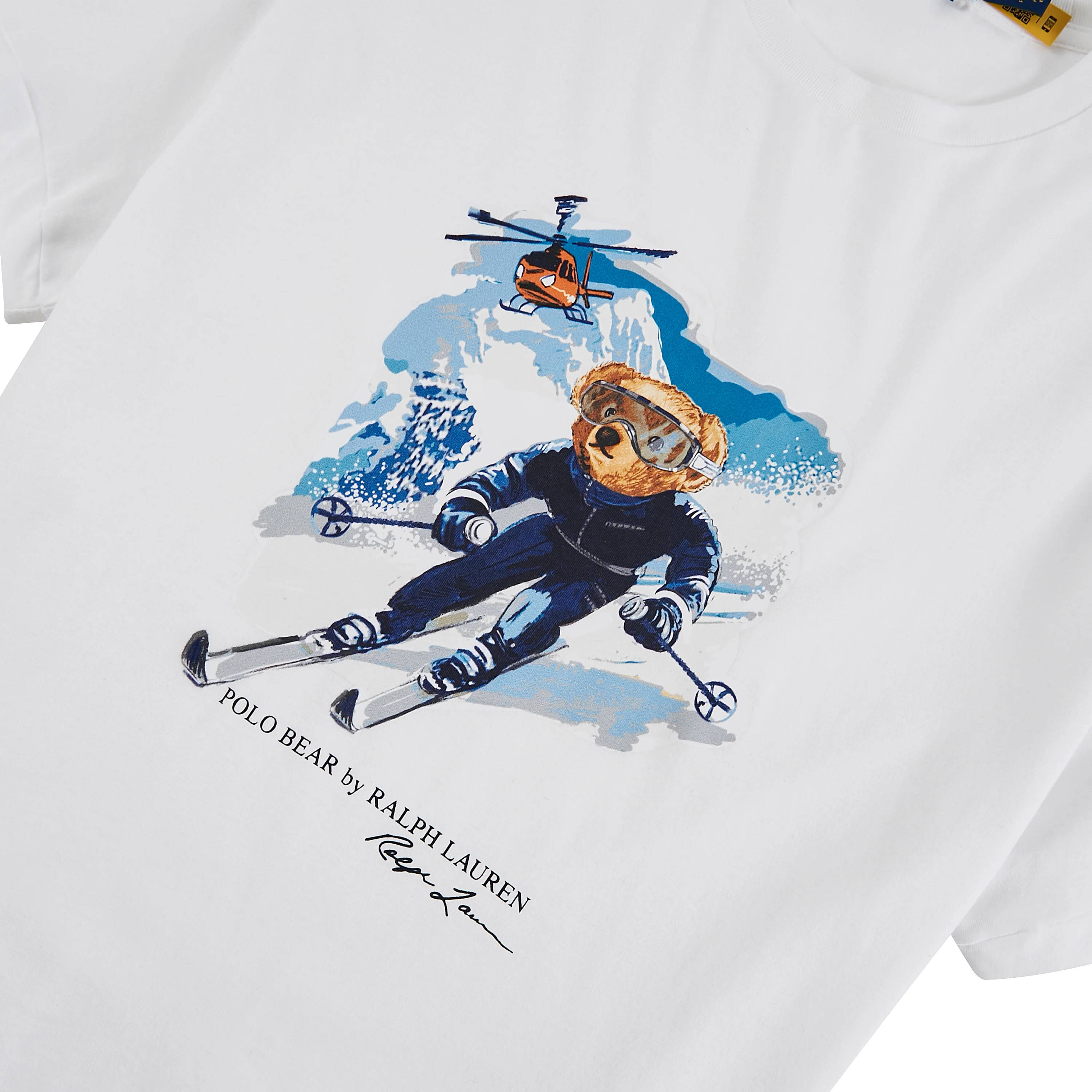 Ski Bear Tee | White - Image 4