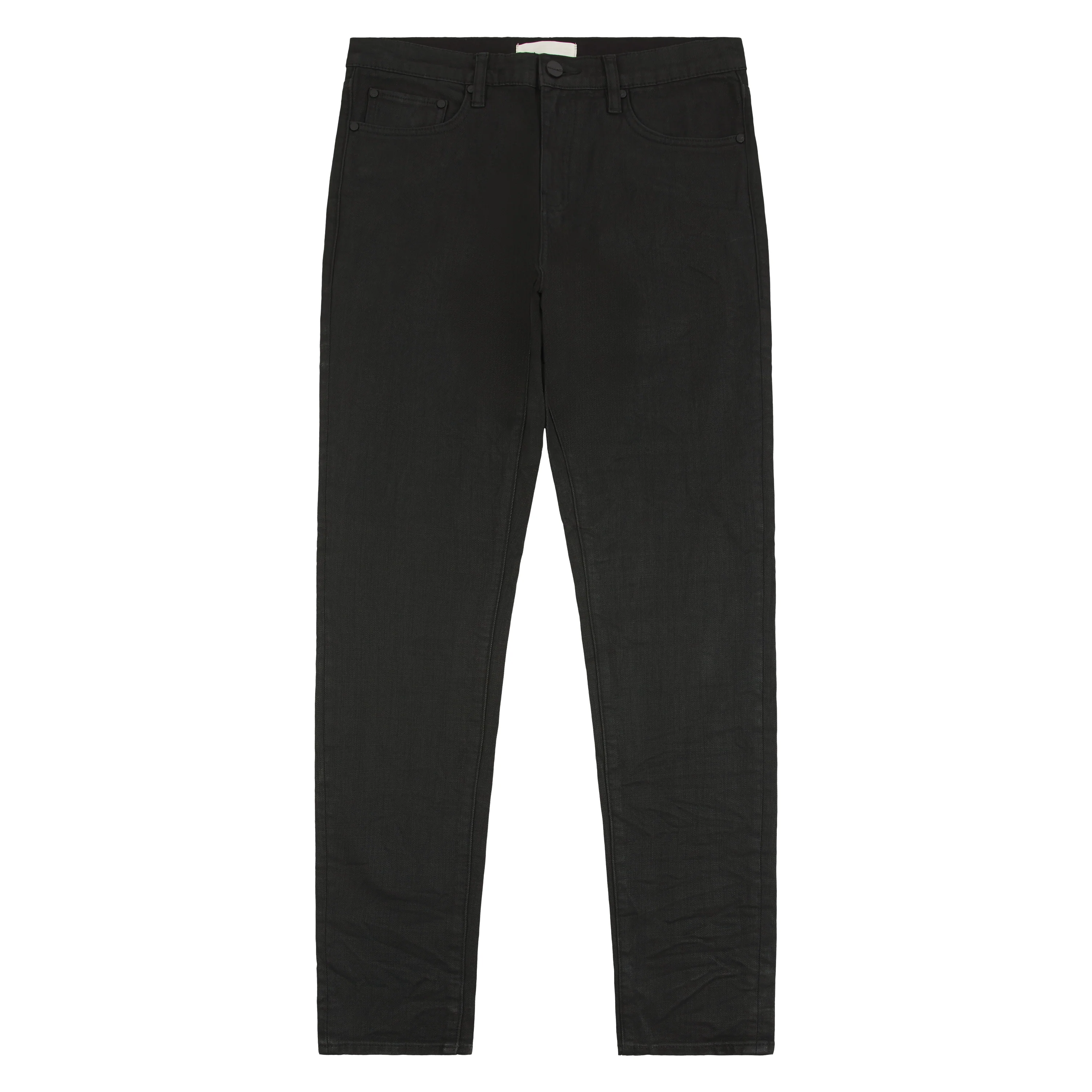Skinny Coated Denim
