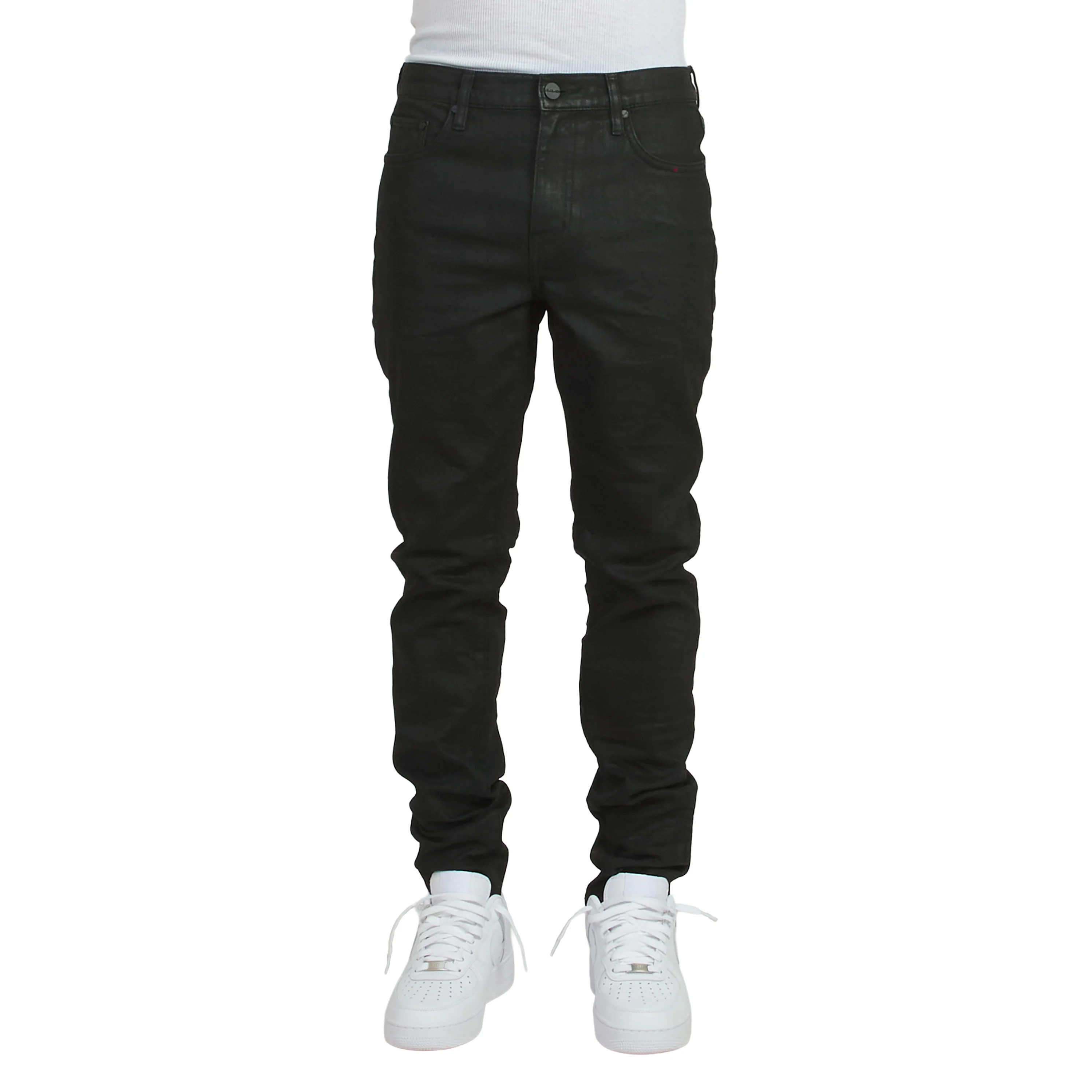 Skinny Coated Denim - Image 3