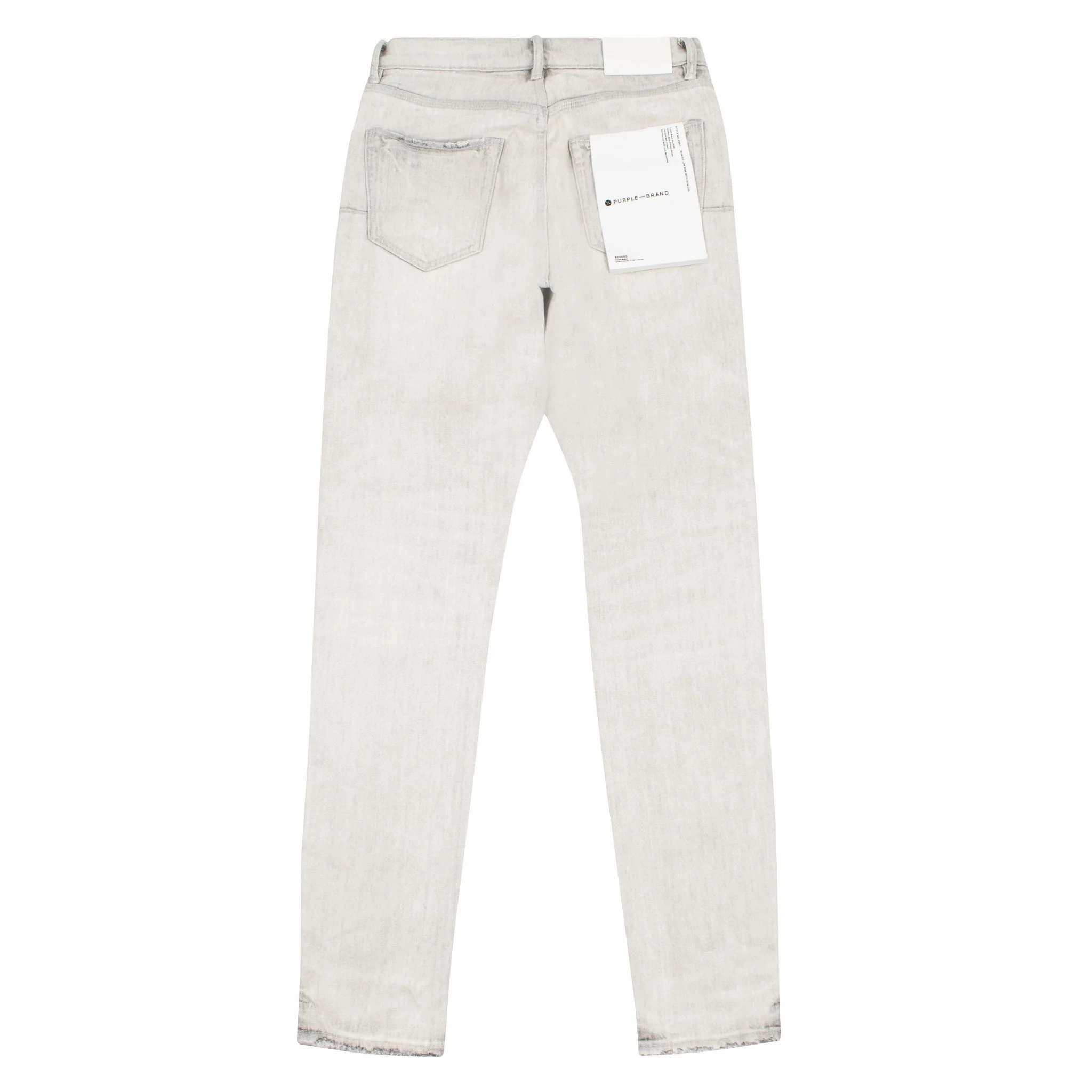 Skinny Coated Grey Denim - Image 4
