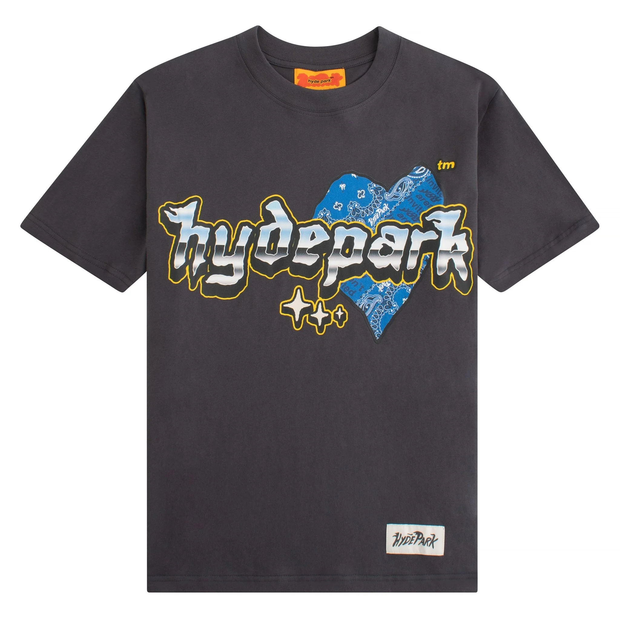 Slab Heart Tee | Grey