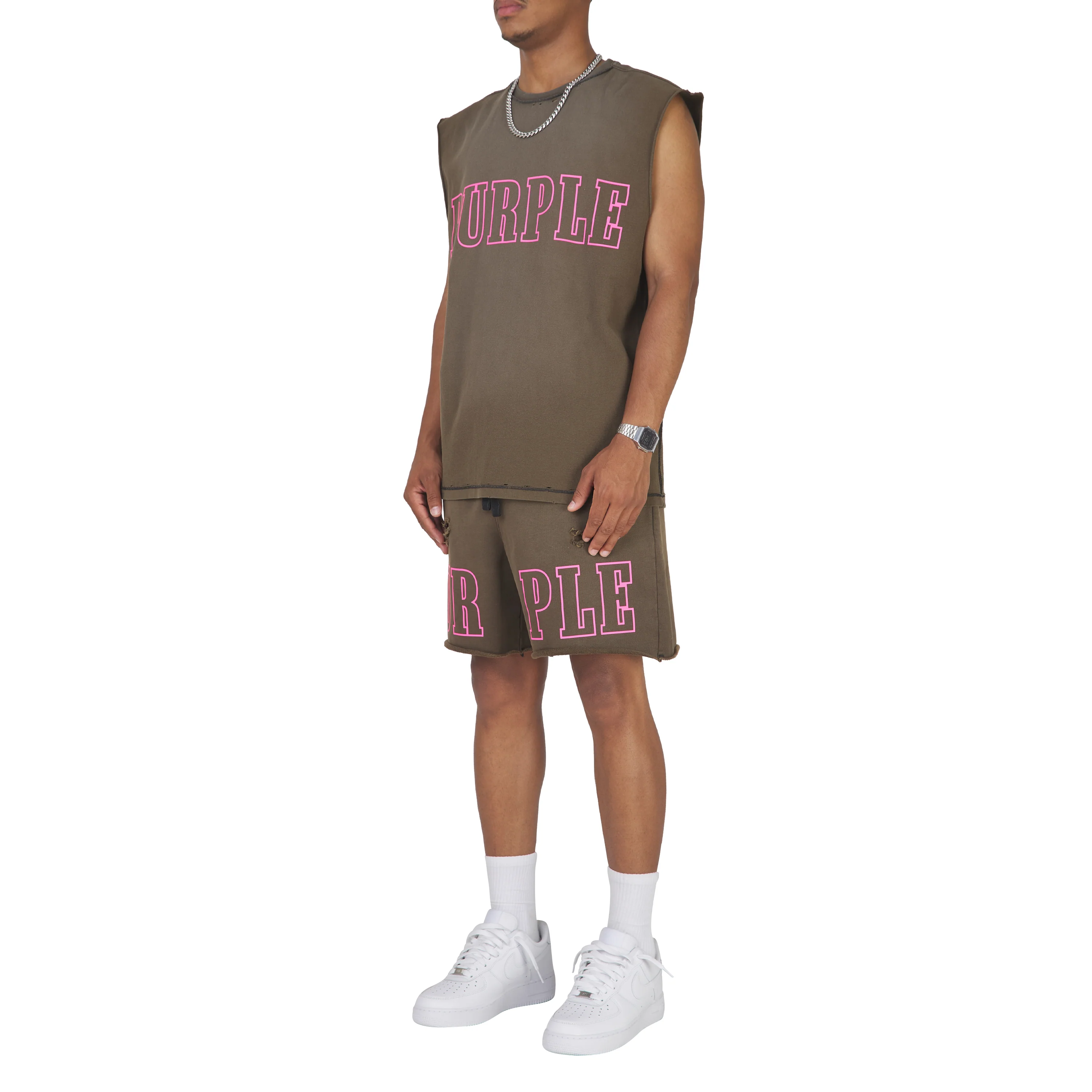 Slab Outline Short | Brown - Image 8