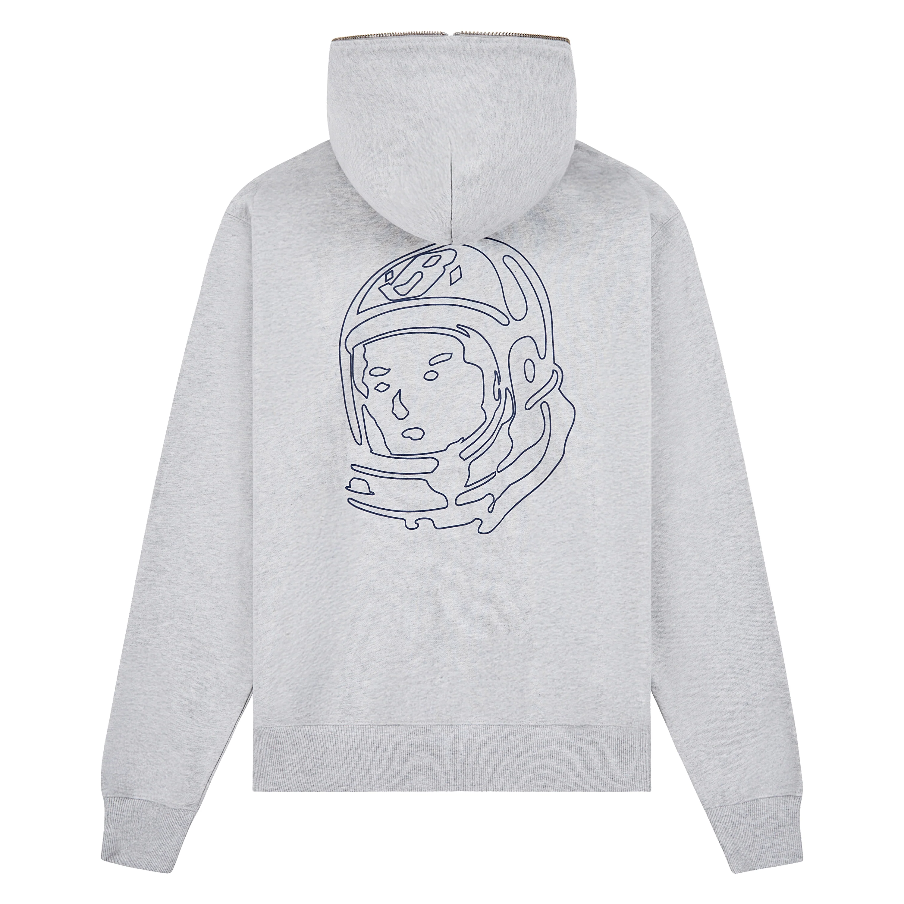 Small Swerve Zip Hoodie | Heather Grey - Image 2
