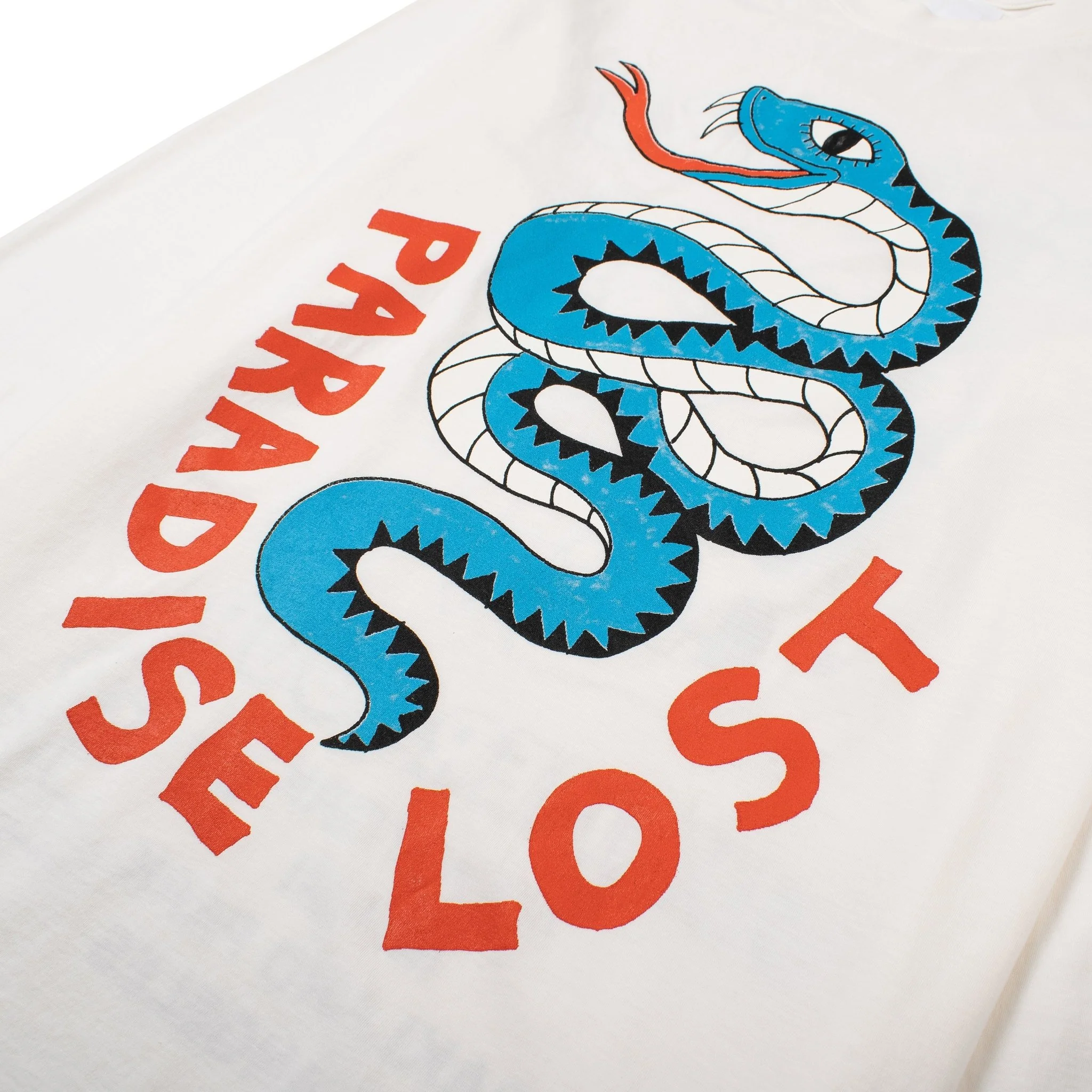 Snake Tour L/S Tee | White Alyssum - Image 3