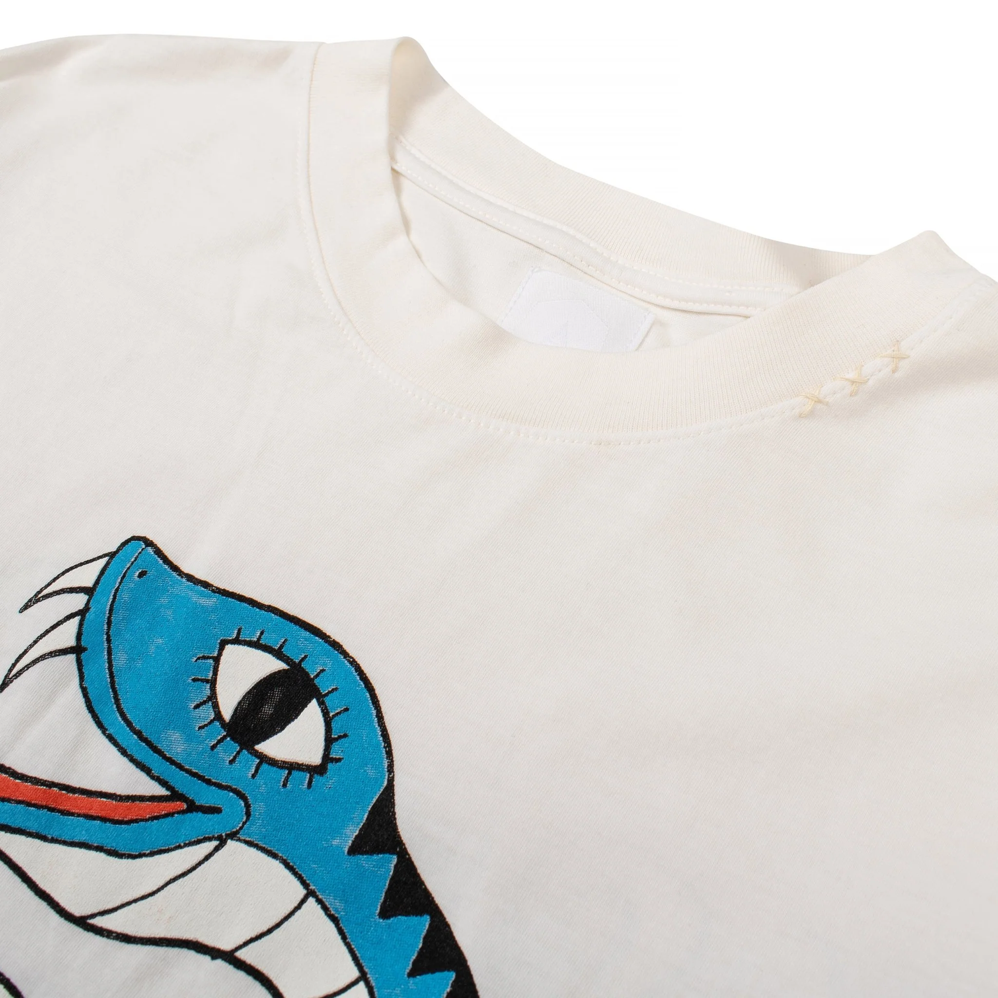 Snake Tour L/S Tee | White Alyssum - Image 4