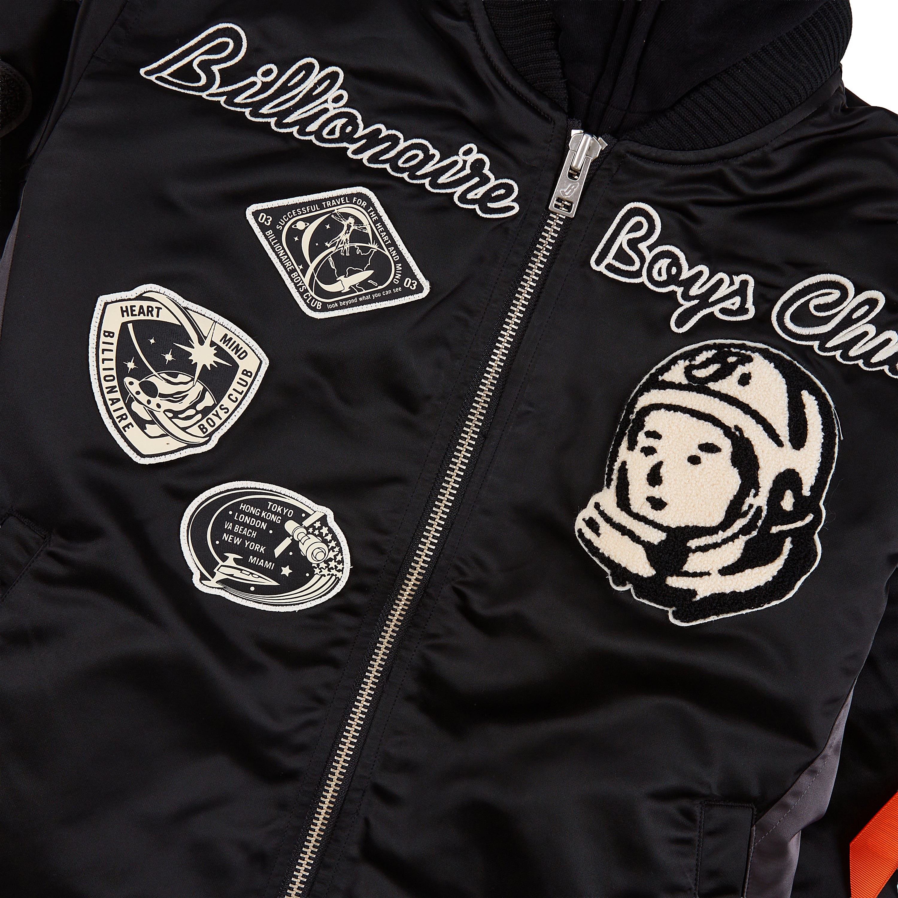 Space Suit Bomber Jacket | Black - Image 4