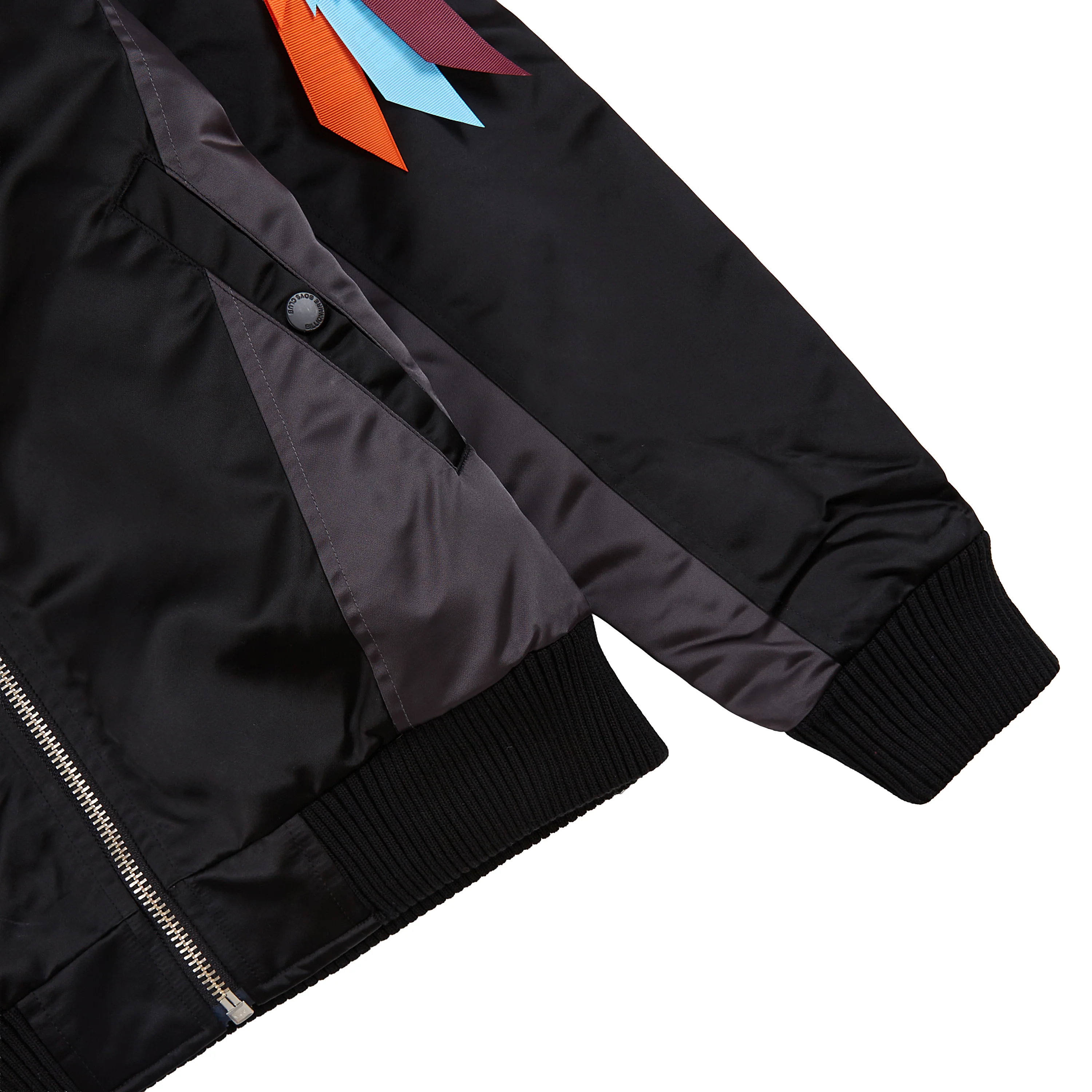 Space Suit Bomber Jacket | Black - Image 5