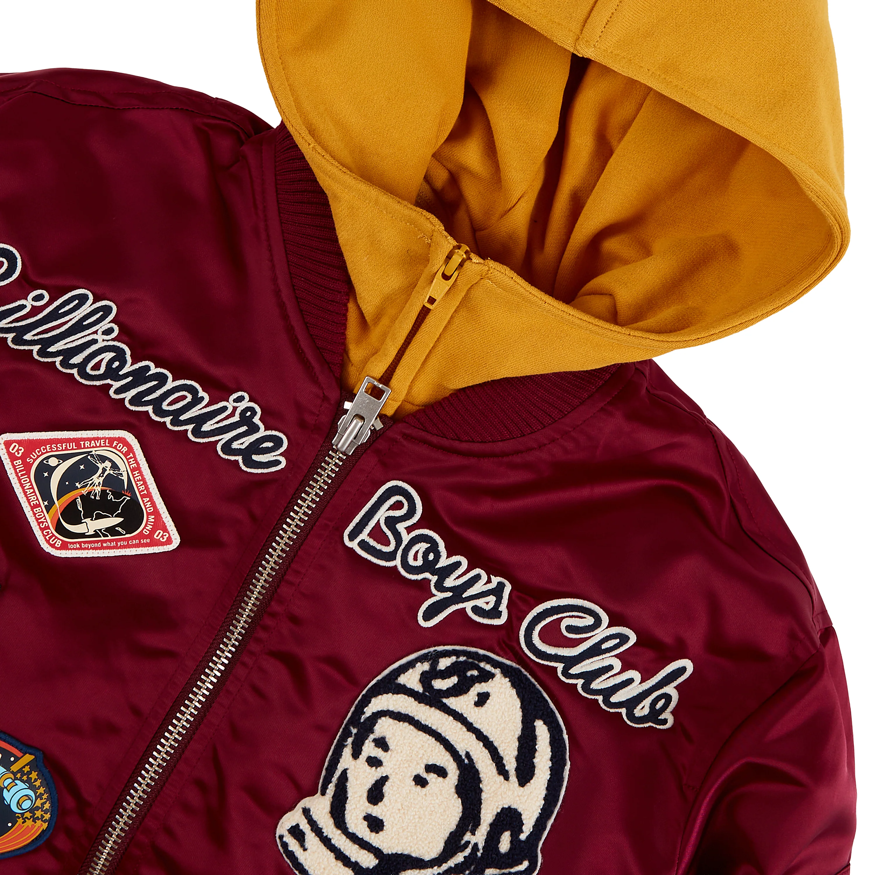 Space Suit Bomber Jacket | Rhododendron - Image 3
