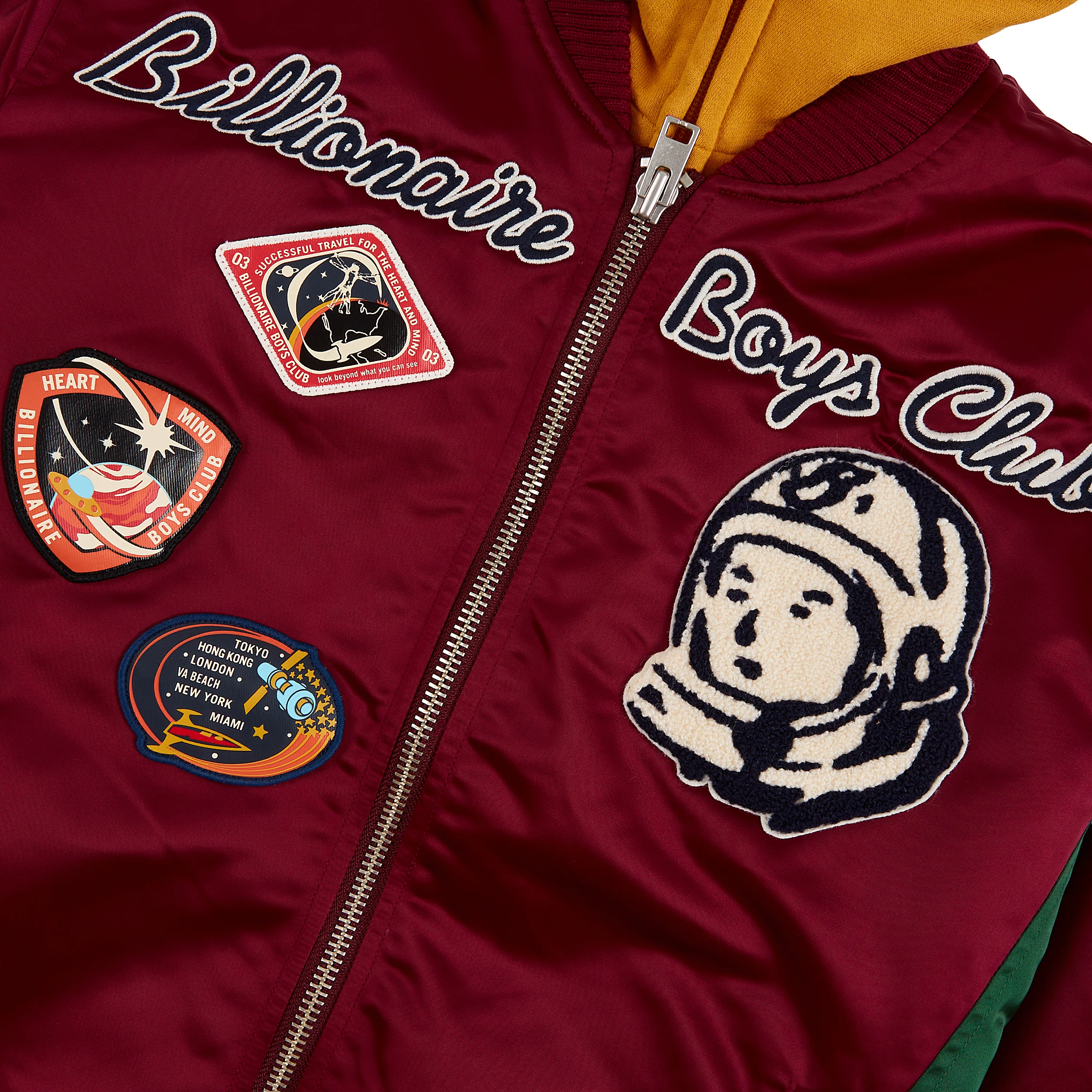 Space Suit Bomber Jacket | Rhododendron - Image 4