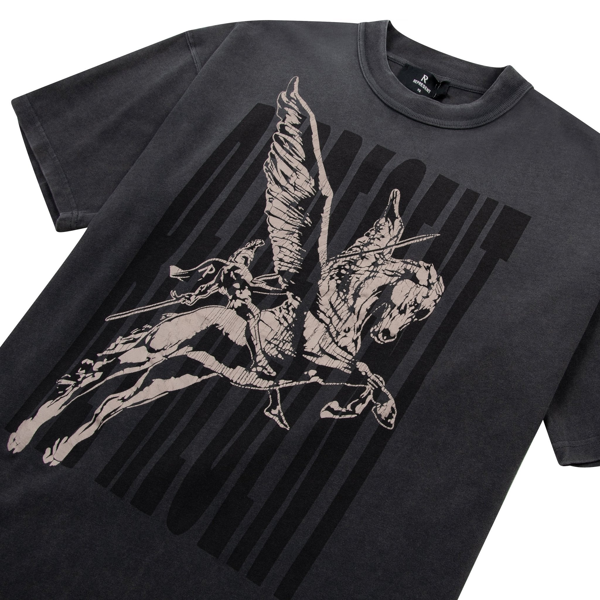 Spirits Mascot Tee | Aged Black - Image 2
