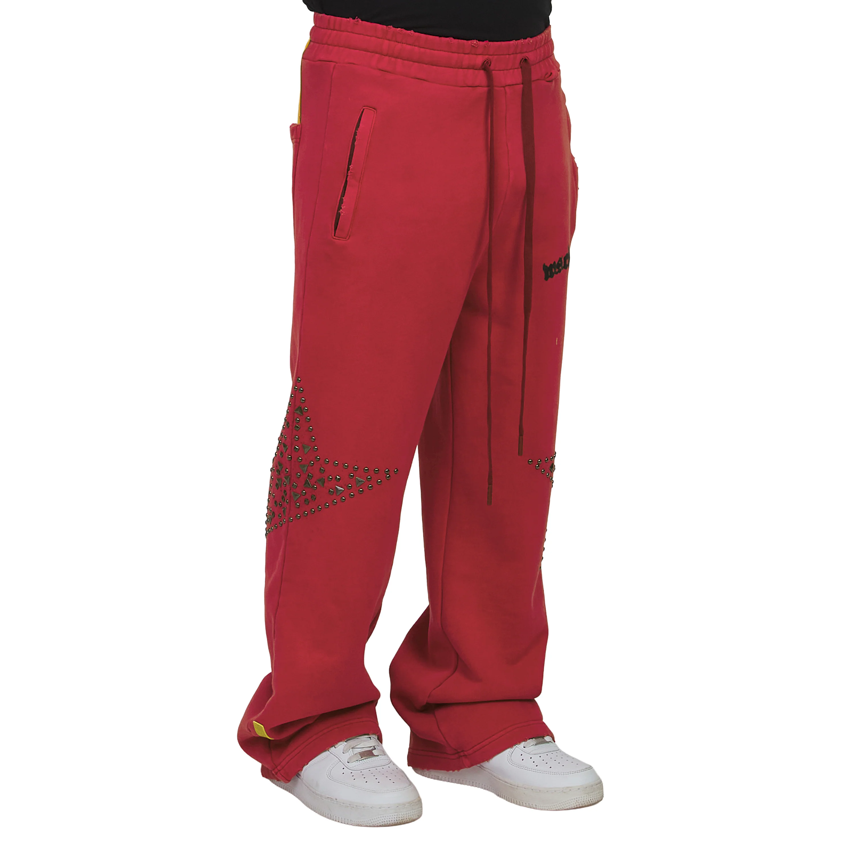 Star Studded Sweatpant | Vintage Red - Image 3