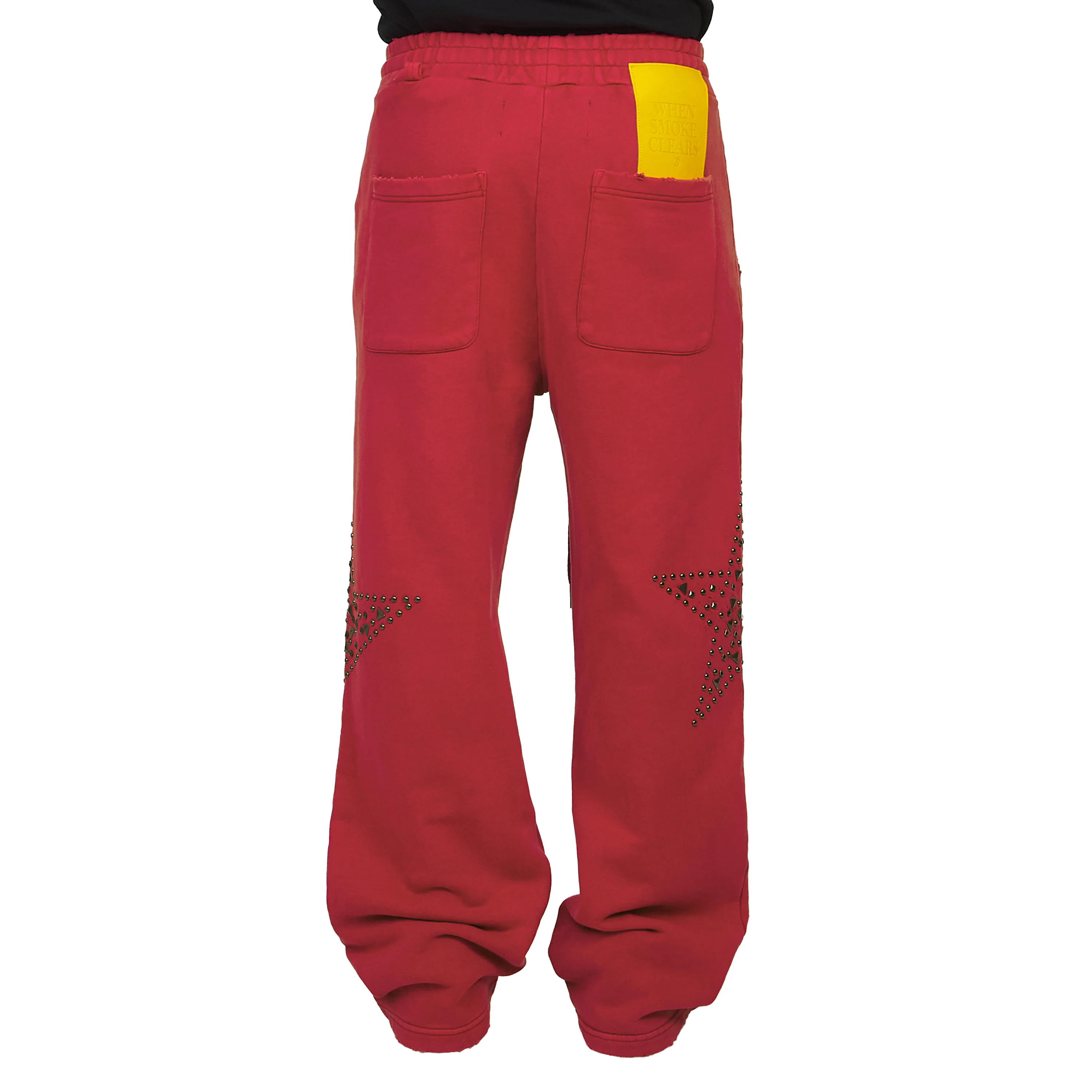 Star Studded Sweatpant | Vintage Red - Image 4