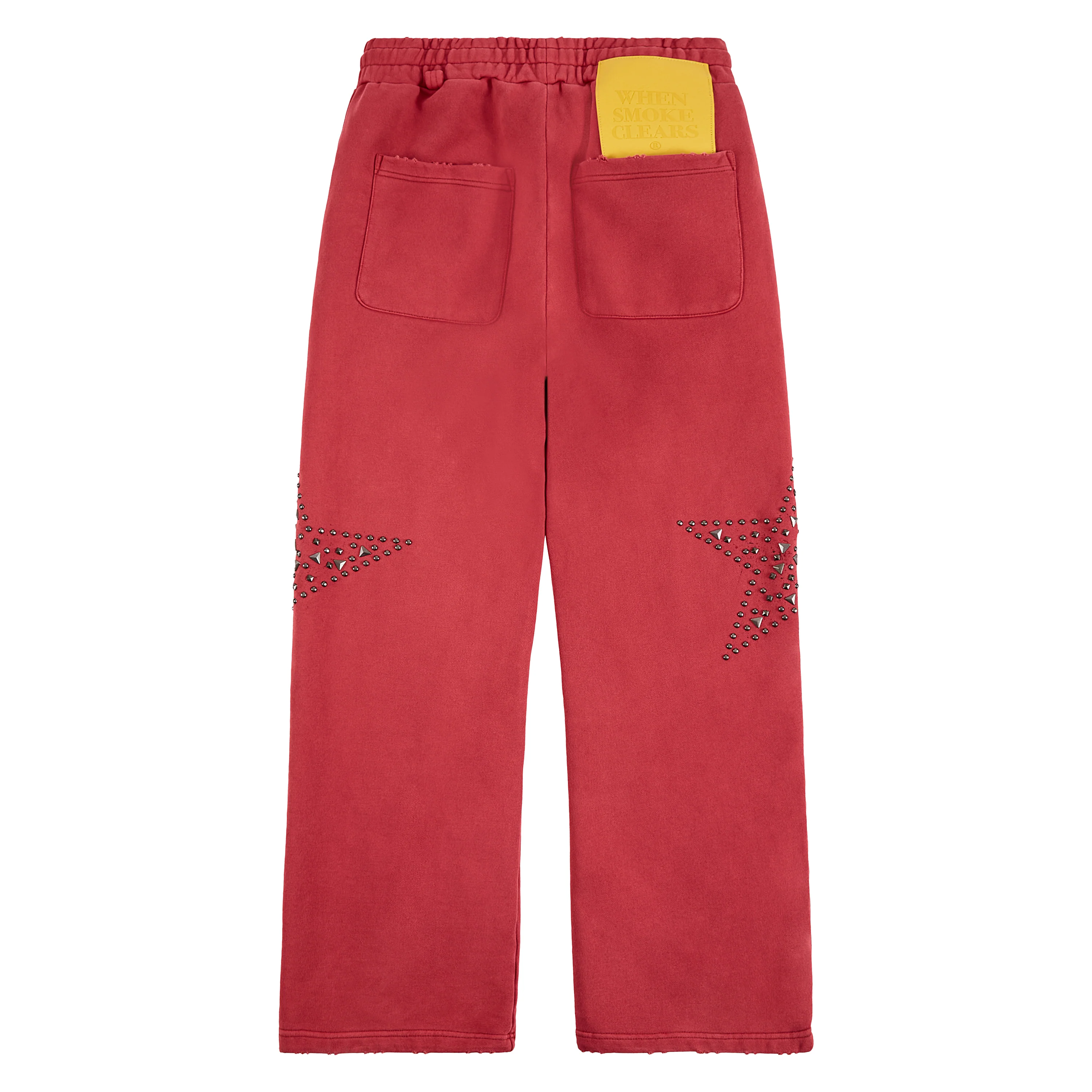 Star Studded Sweatpant | Vintage Red - Image 5