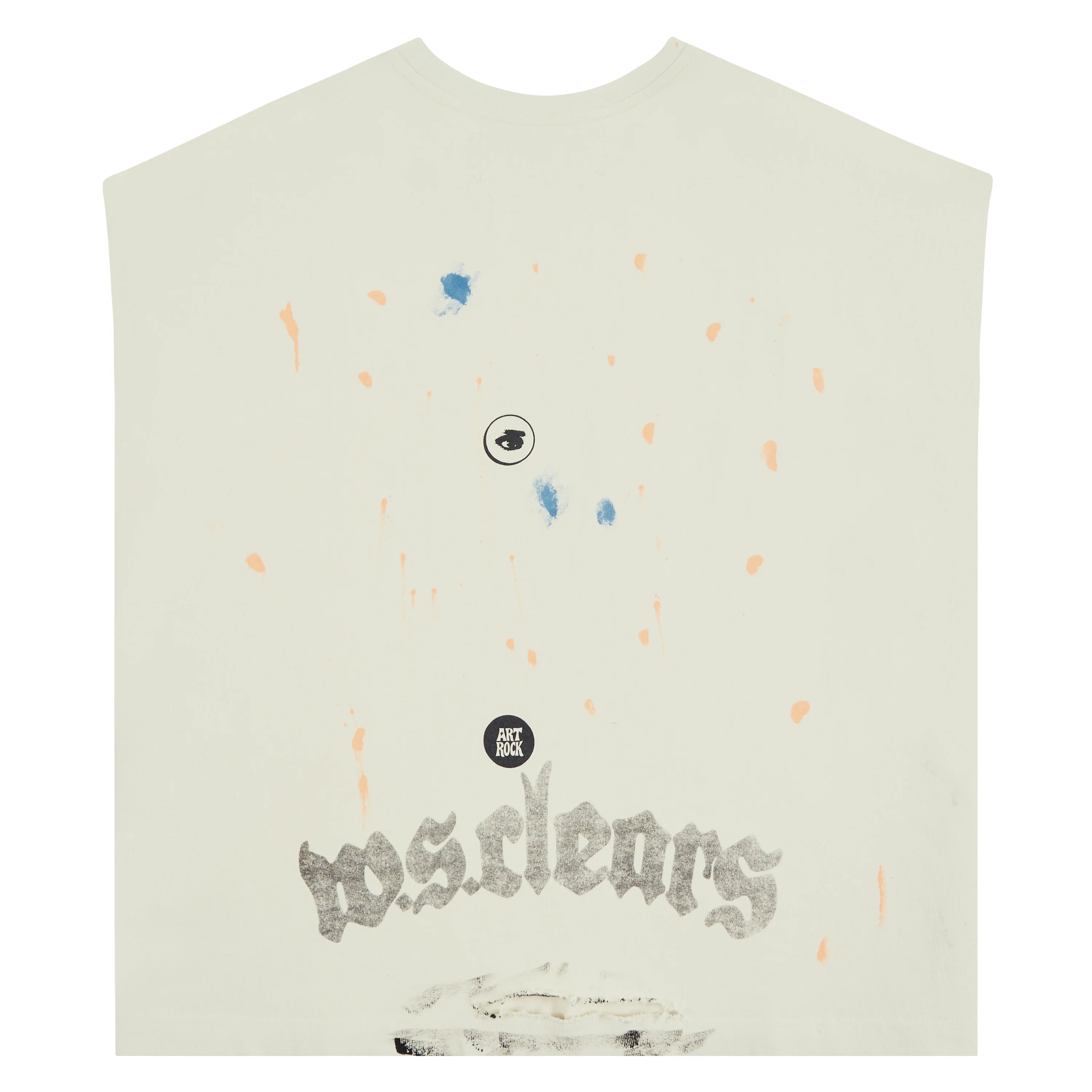 Starhead Sleeveless Tee | White/Black - Image 6